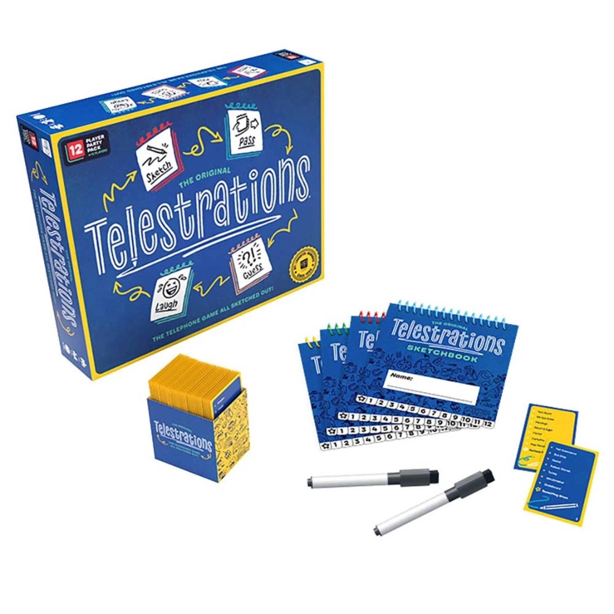 2 Telestrations 12-Player Party Pack - 2nd Edition, 2 of 3
