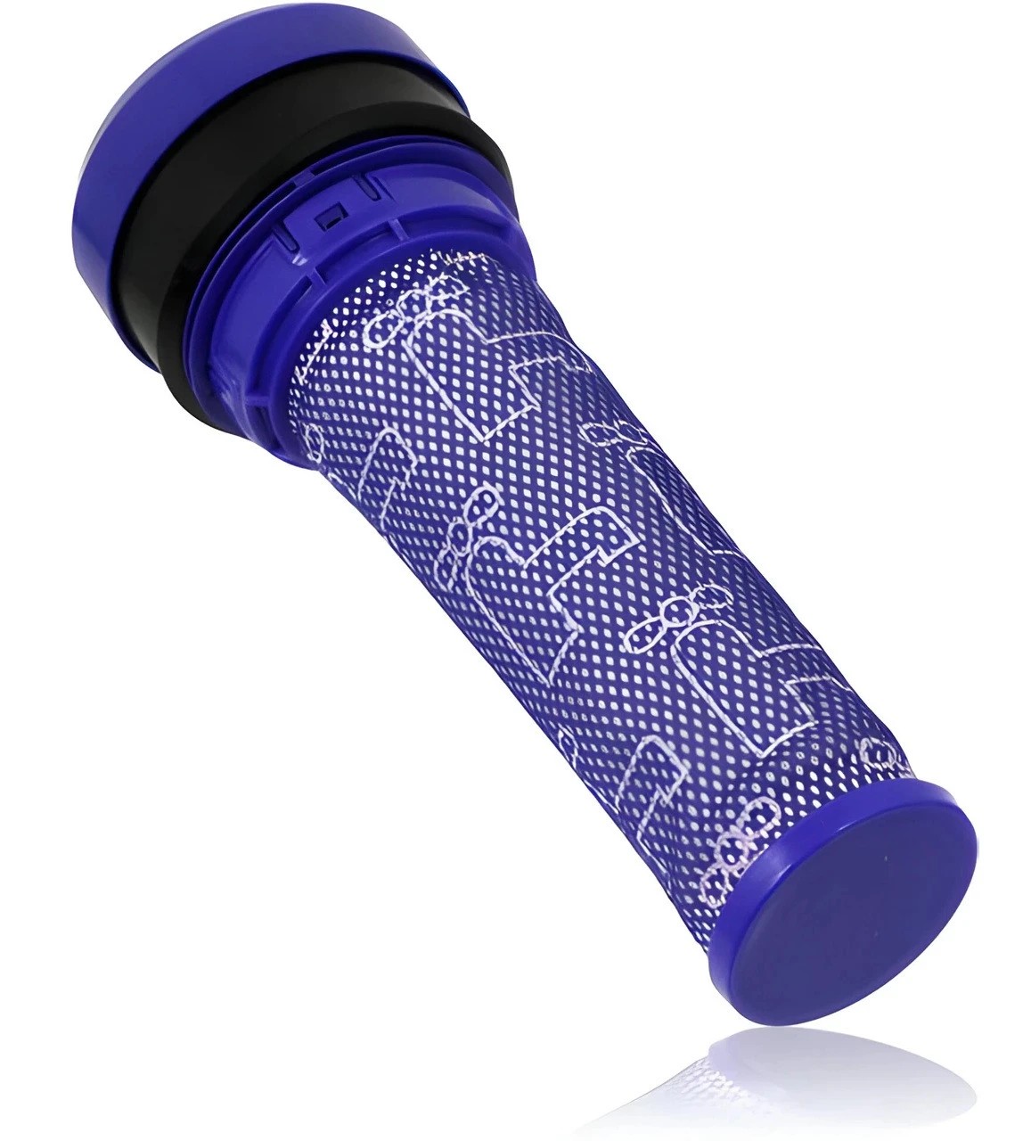 1 Hygieia Pre Motor Filter For Dyson DC37 & DC39 Canister Vacuum Cleaners - Purple, 1 of 5