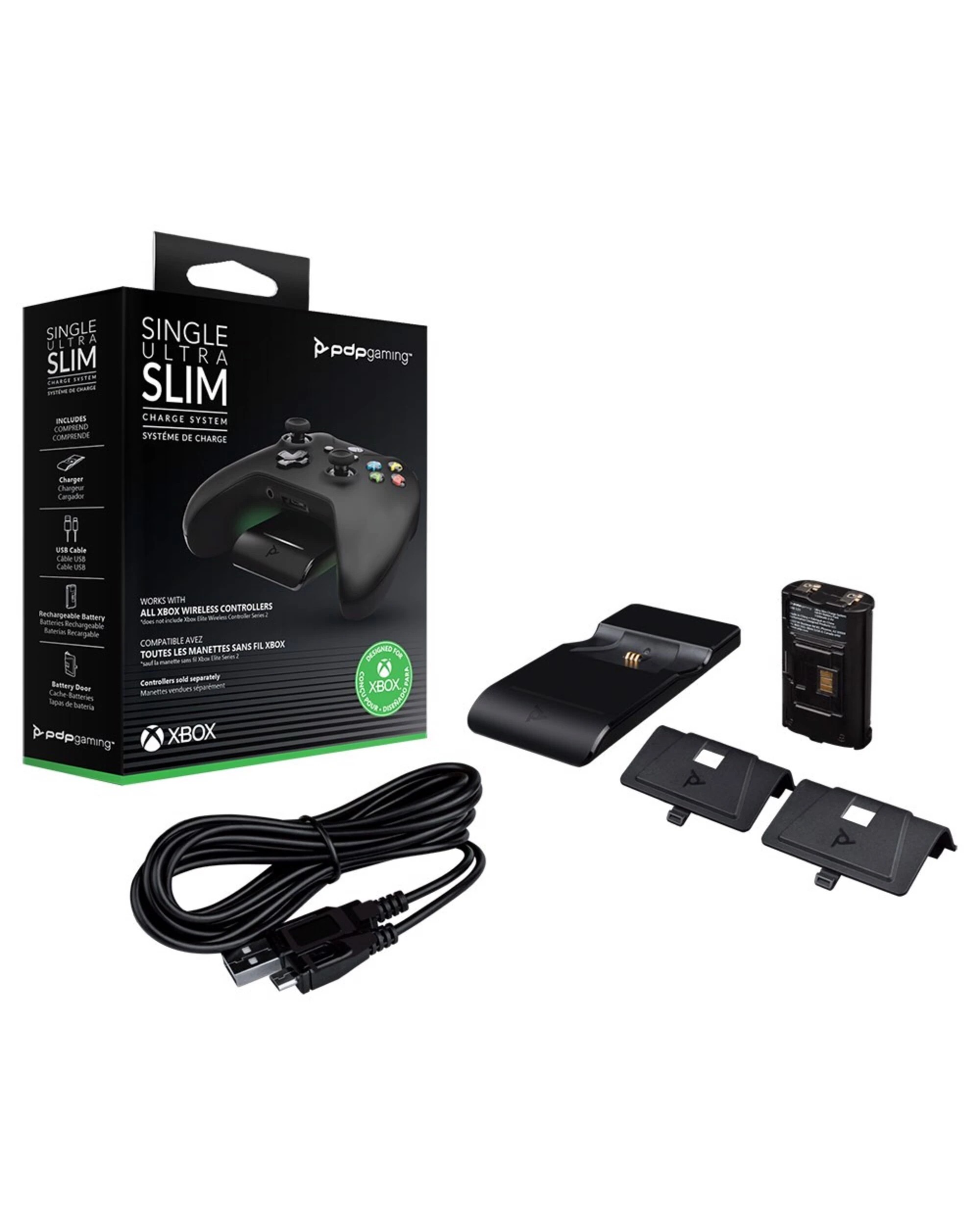 3 PDP Gaming Ultra Slim Single Charge System for Xbox Series X, 3 of 5