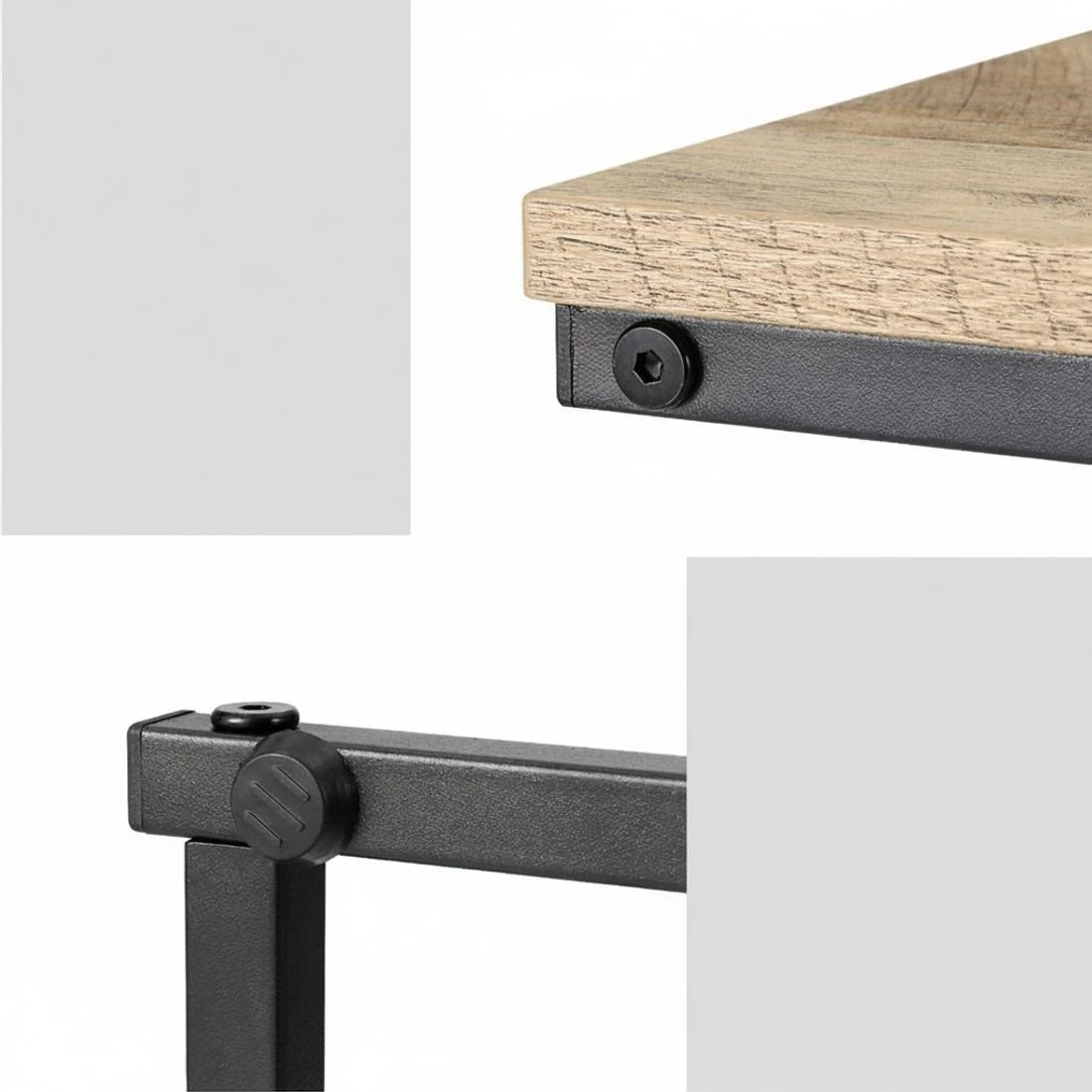 7 Artiss Coffee Table Side Table - Brown, 7 of 7