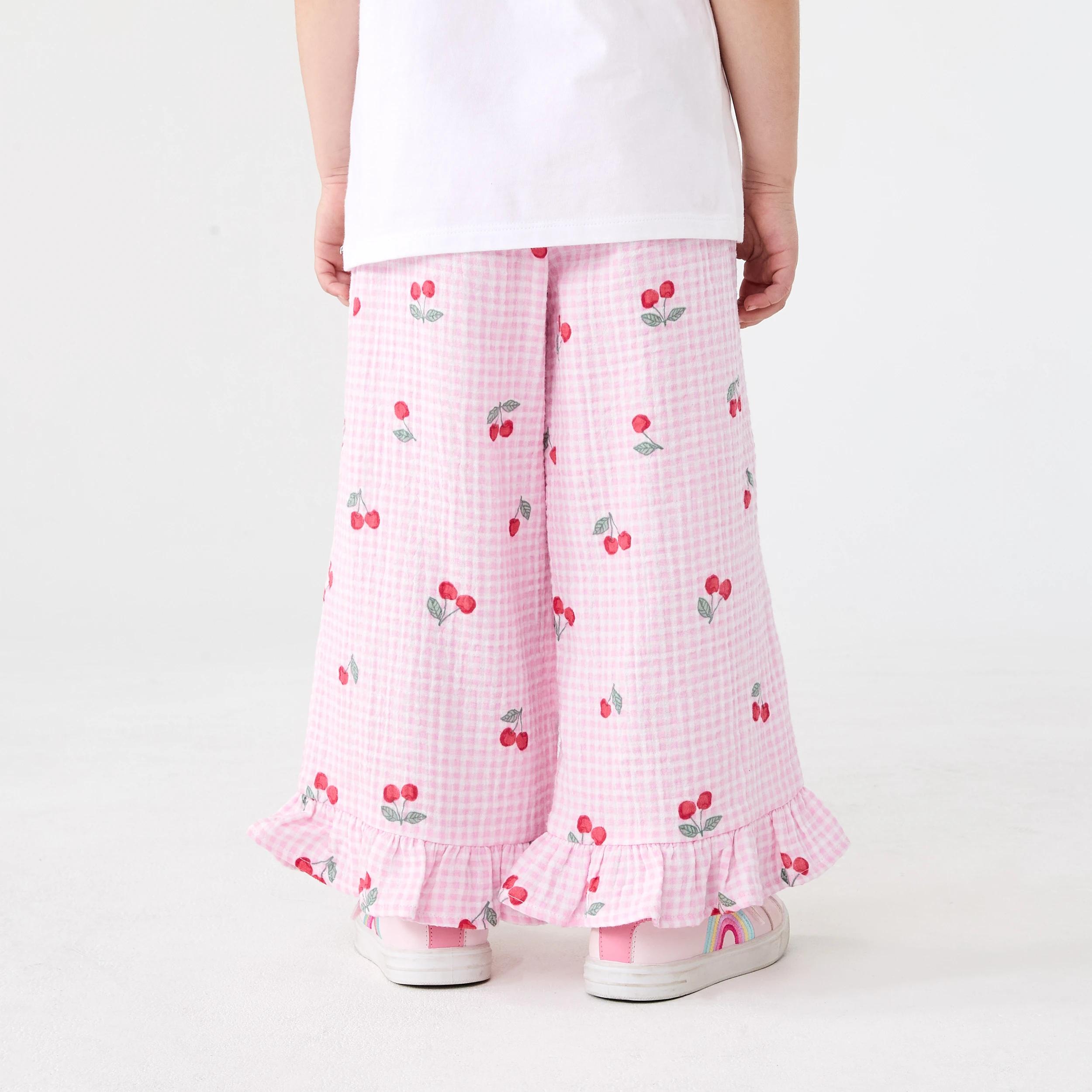 2 Frill Hem Pants Pnk Cherry, 2 of 6
