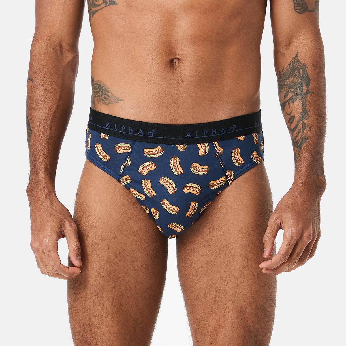 5 5 Pack Printed Briefs Takeaway, 5 of 10