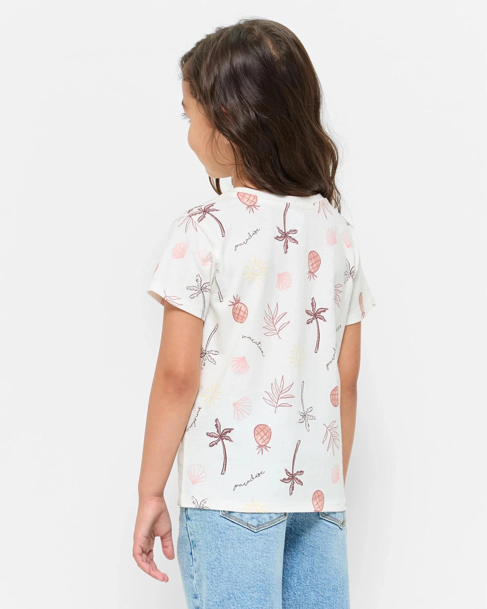 4 Target Australian Cotton T-shirt 3 Pack PINK / MULTI, 4 of 7