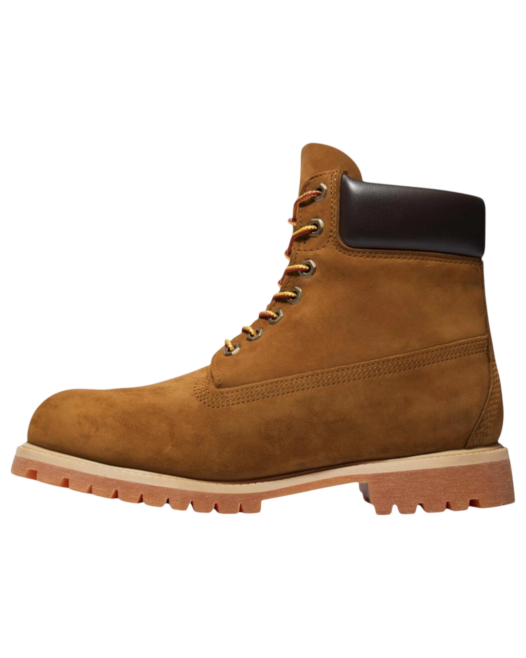 7 Timberland Mens 6-Inch Premium Dark Wheat Nubuck Waterproof Boots DARK WHEAT NUBUCK, 7 of 8
