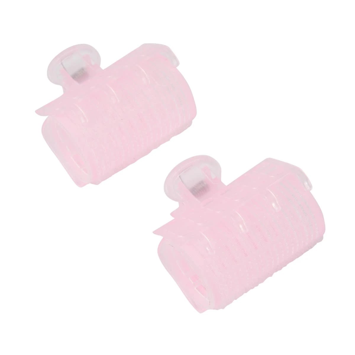 1 OXX Haircare 2 Piece Hair Rollers - Pink, 1 of 5