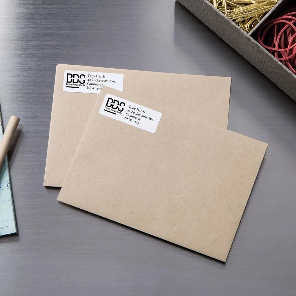 7 Avery Premium White Shipping Labels AveryEco A6 4UP 25 Sheets, 7 of 8