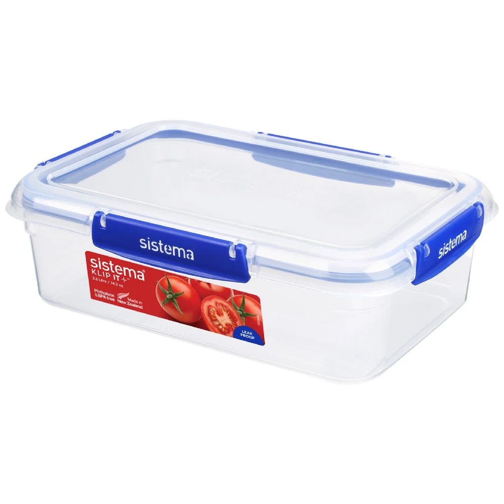 1 Sistema Klip It Plus 2.2L Rectangle Container, 1 of 3