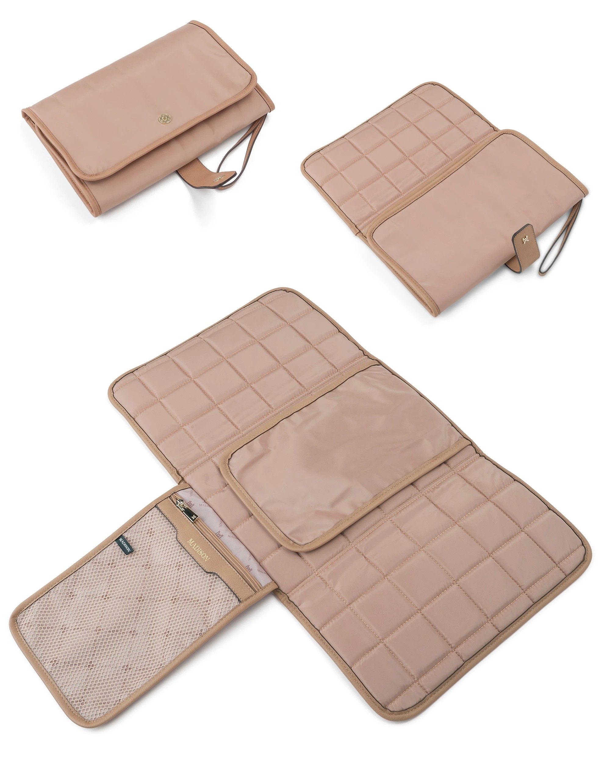 3 Madison Accessories Baby Change Mat in Caramel - Brown, 3 of 5