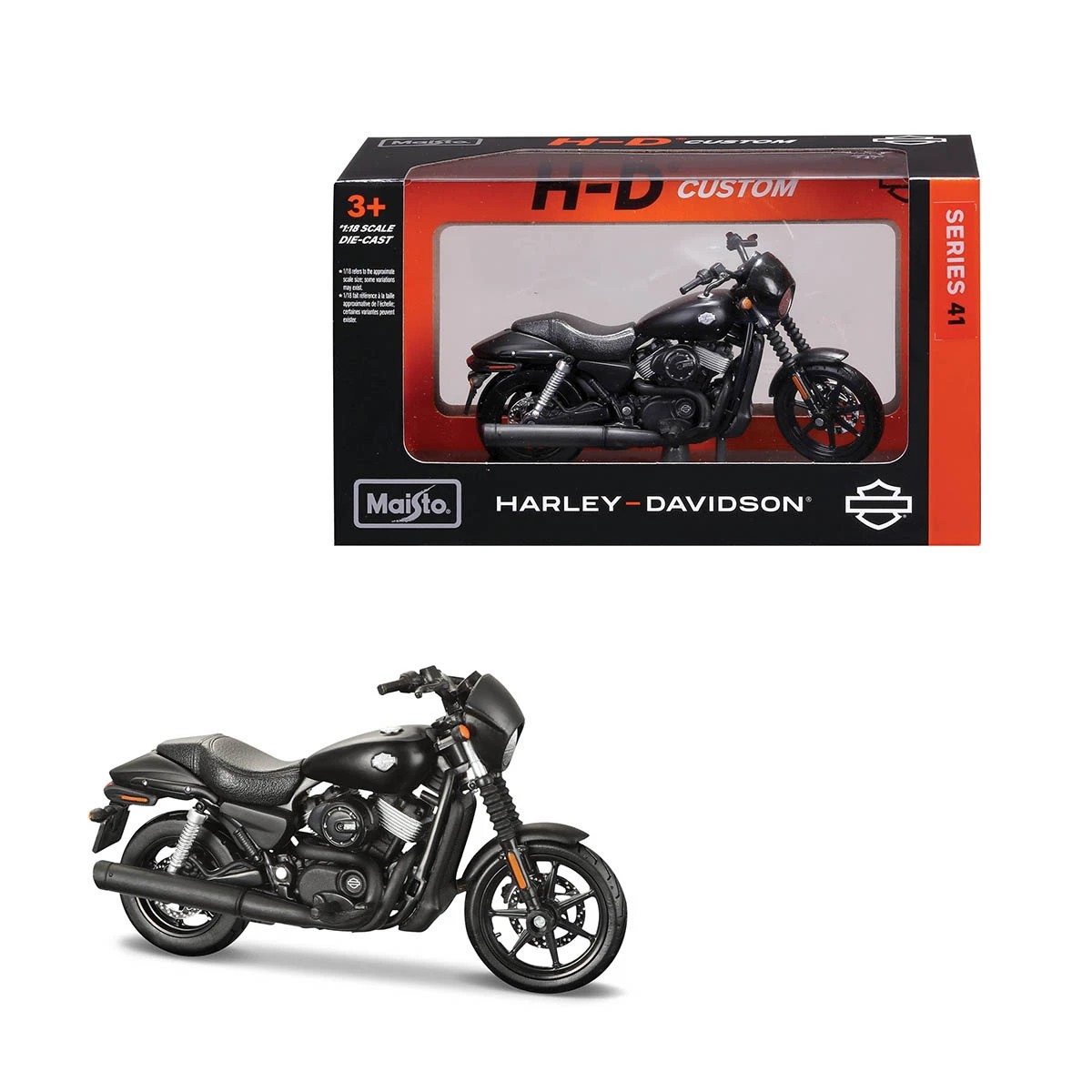 4 H-D Custom Series 41 Harley Davidson Action Vehicle - Assorted, 4 of 9
