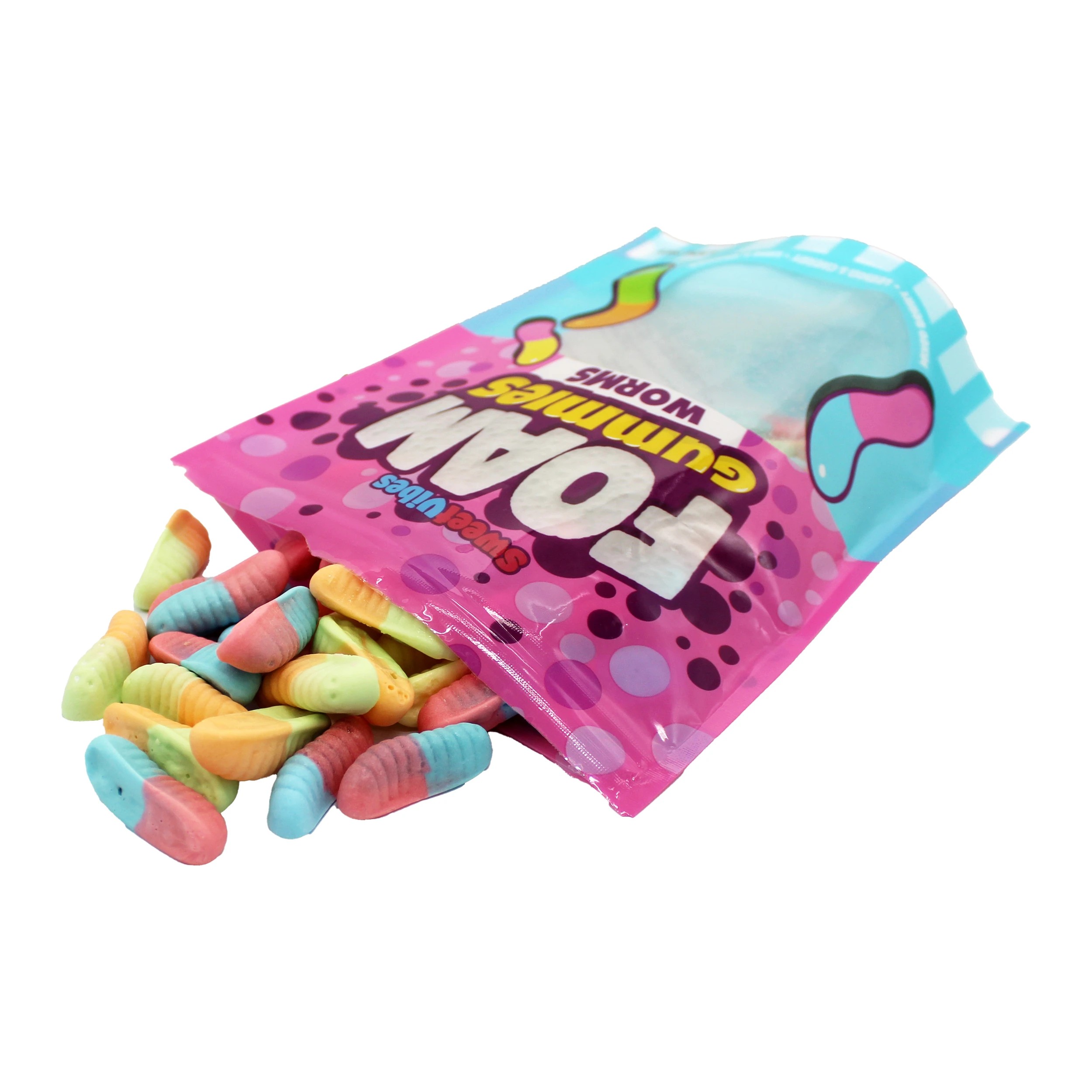 3 Sweet Vibes Foam Gummies 130g - Worms, 3 of 4