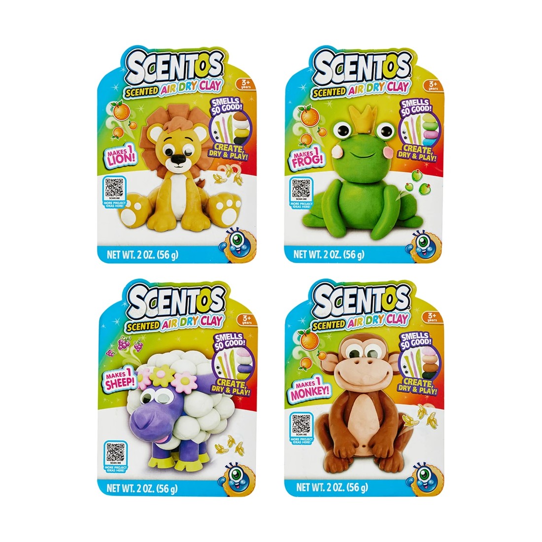 1 Scentos Scented Air Dry Clay - Assorted, 1 of 10
