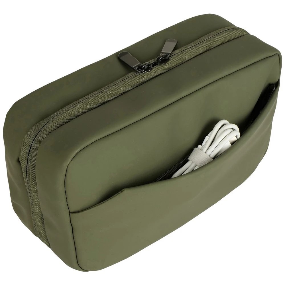 4 Otto Tech/Cable Organiser Large Olive, 4 of 6