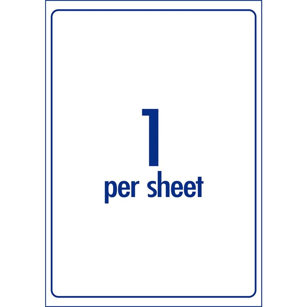 3 Avery Premium White Shipping Labels AveryEco 1UP 100 Sheets, 3 of 8