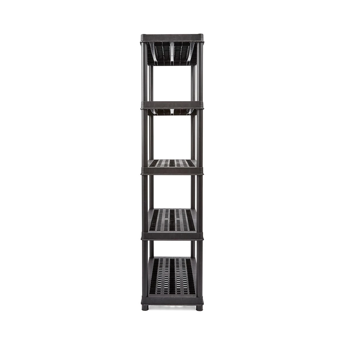 6 Heavy Duty 5 Tier Shelves - Black, 6 of 9