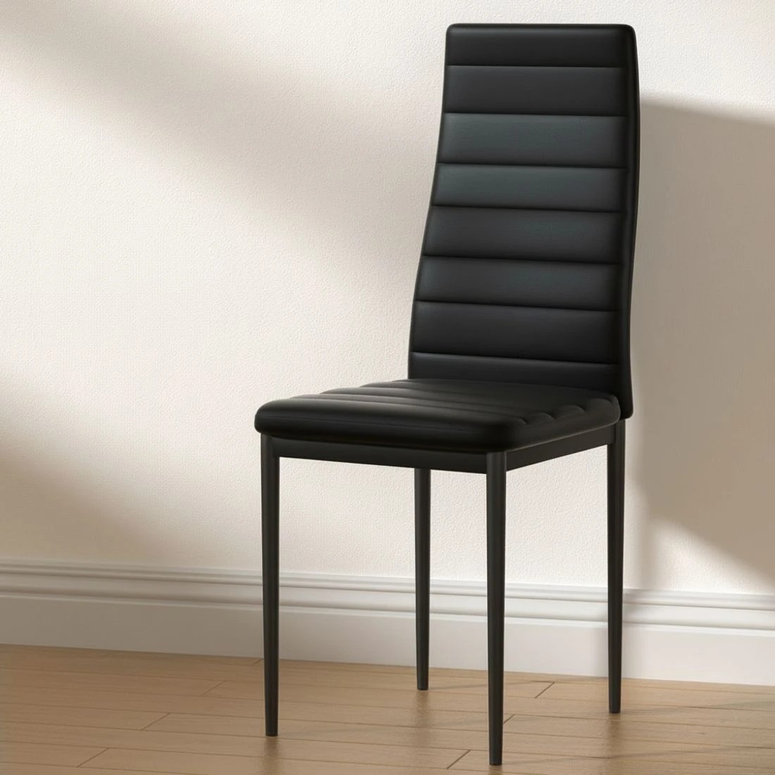 5 1 Artiss Dining Table and 4 Chairs Set Rectangle Metal - Multi, 5 of 5