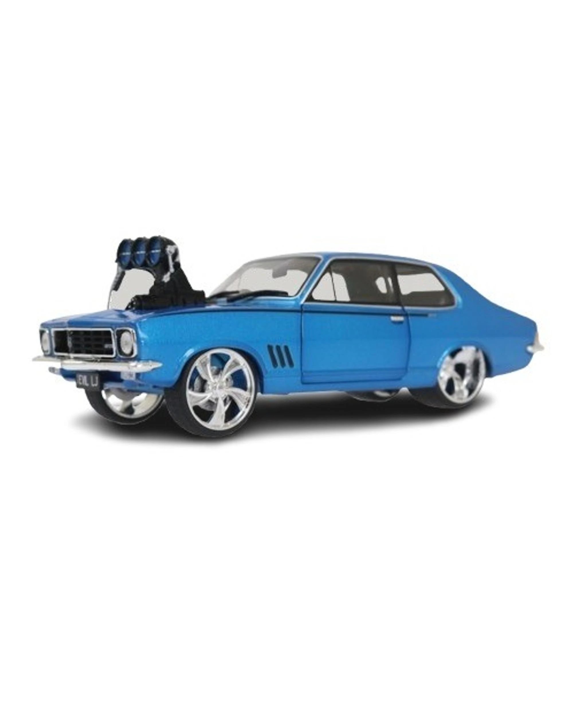 1 DDA Collectibles Holden Evil LJ Torana Blown Street Custom 1:24 Scale Diecast Vehicle - Blue, 1 of 3