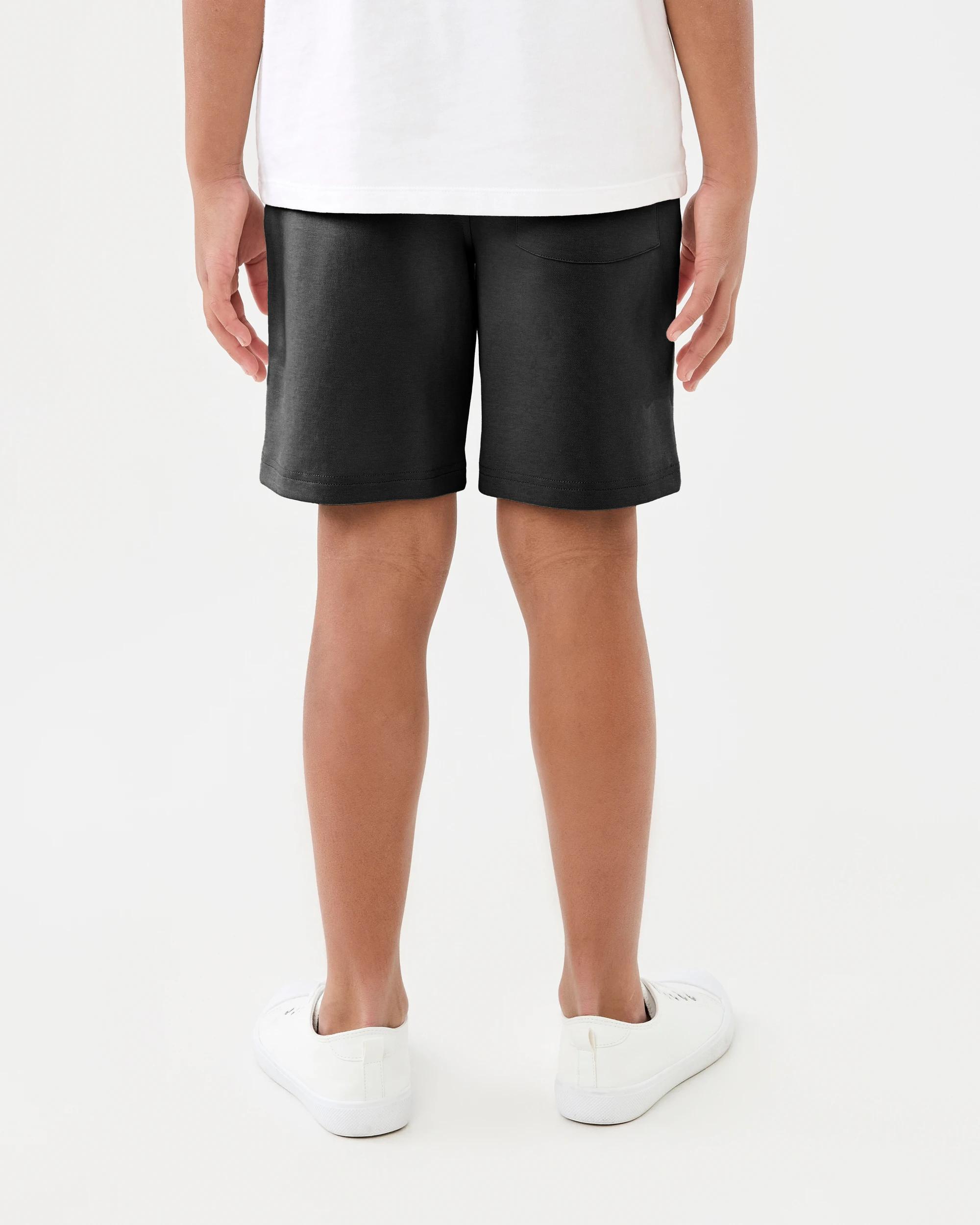 2 Interlock Knit Shorts Black, 2 of 5