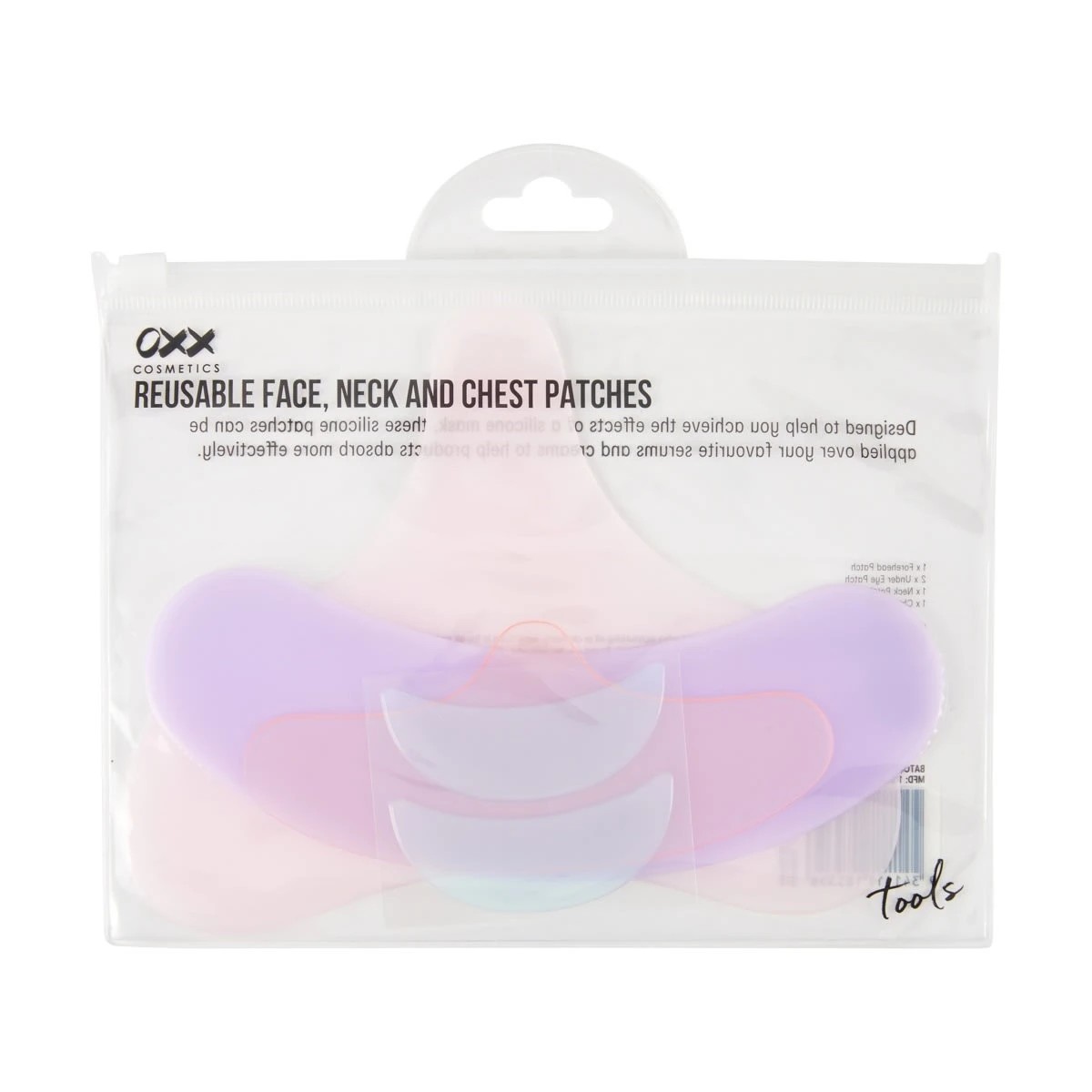 1 OXX Cosmetics Reusable Face, Neck and Chest Patches, 1 of 3