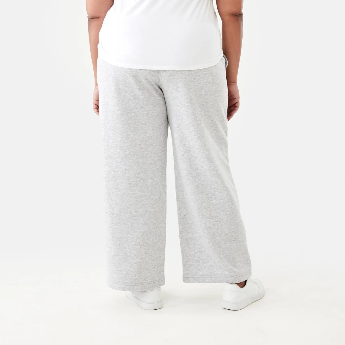 3 Curve Wide Leg Trackpants Slvr Marle, 3 of 5