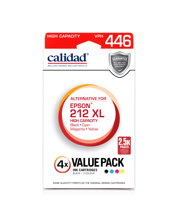 4 Pack Calidad High Capacity VPH 466 Ink Cartridges