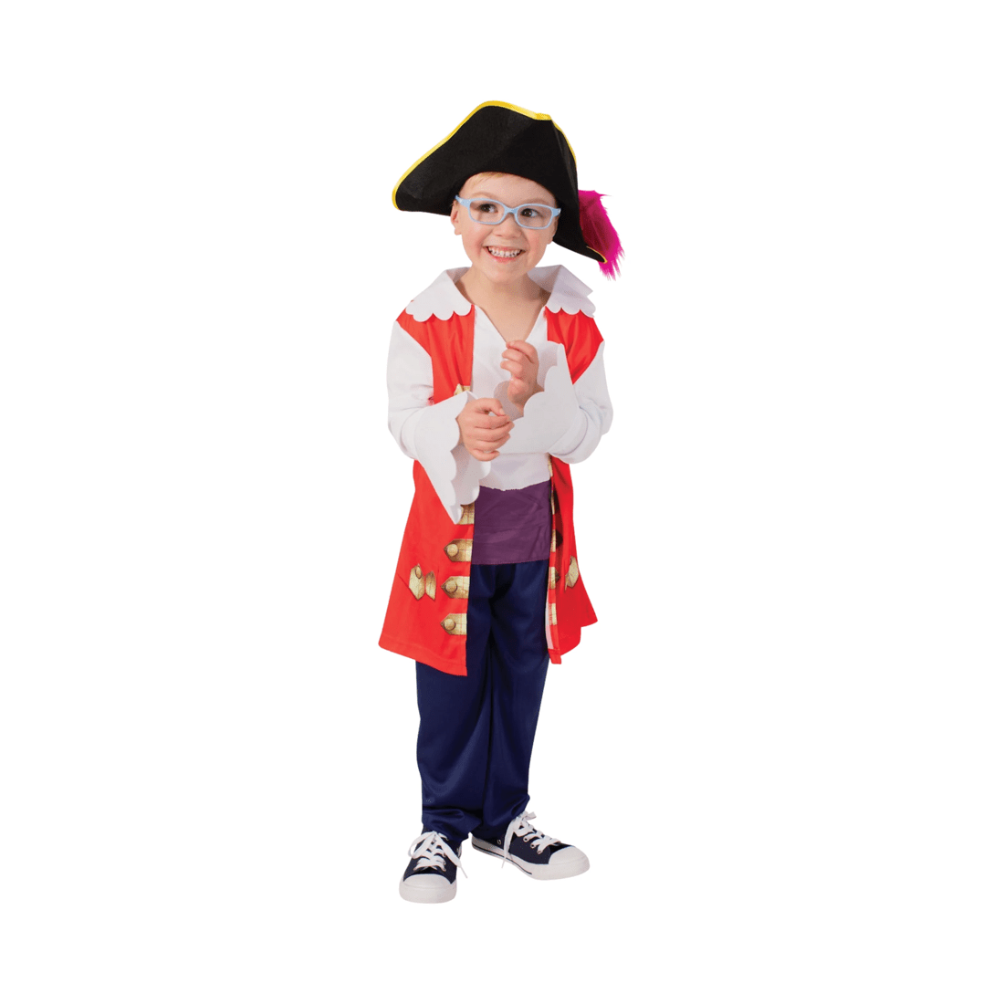 2 Rubies The Wiggles Captain Feathersword Deluxe Kids Costume 3-5 Years, 2 of 4