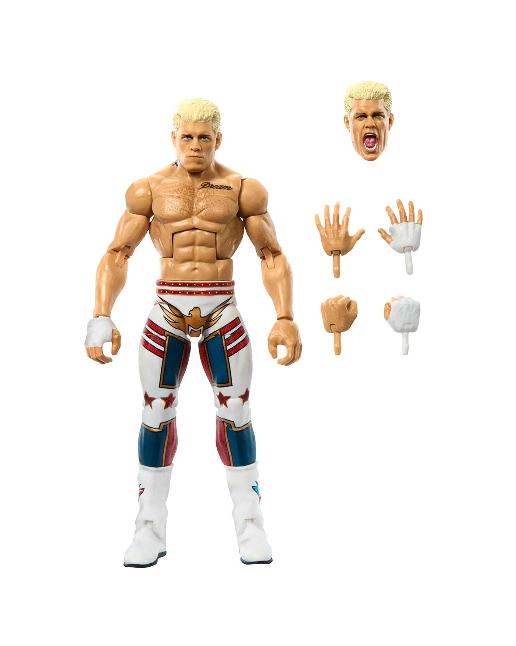 2 WWE Elite Collection Greatest Hits Series 9 "The American Nightmare" Cody Rhodes Action Figure, 2 of 8