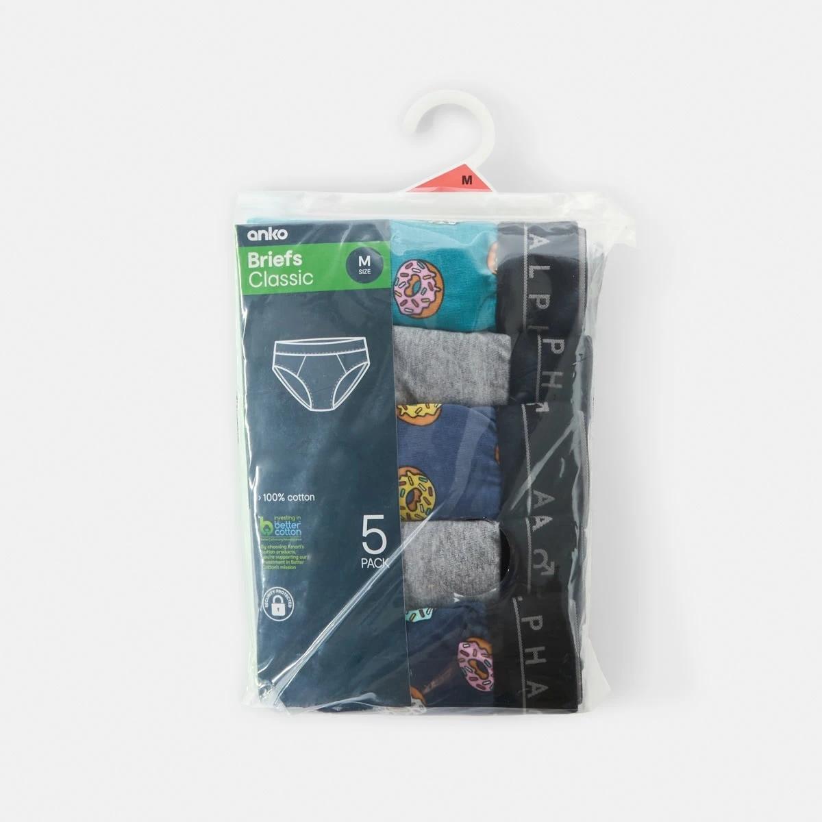 10 5 Pack Printed Briefs Donuts, 10 of 10