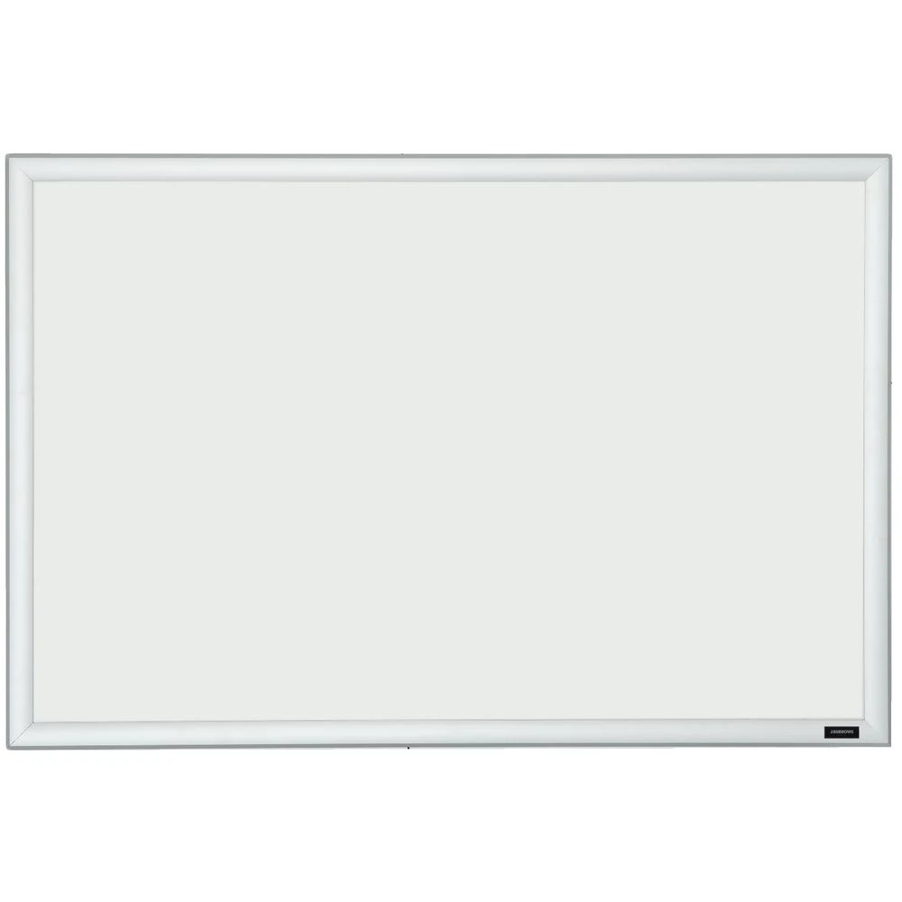 4 J.Burrows Porcelain Whiteboard Silver 1200 x 900mm, 4 of 6