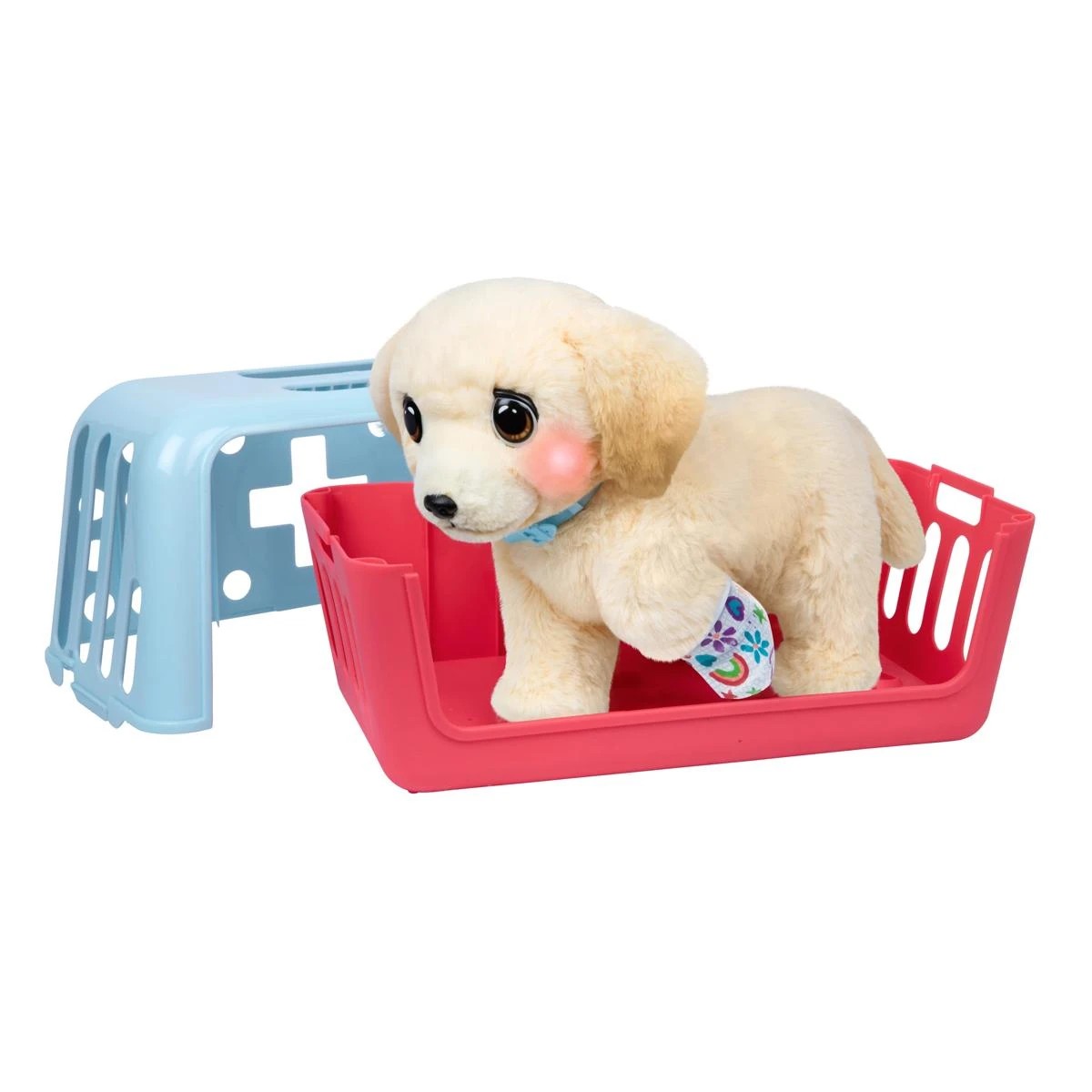 4 Little Live Pets Ouchies: Cooper The Retriever Puppy Toy, 4 of 9