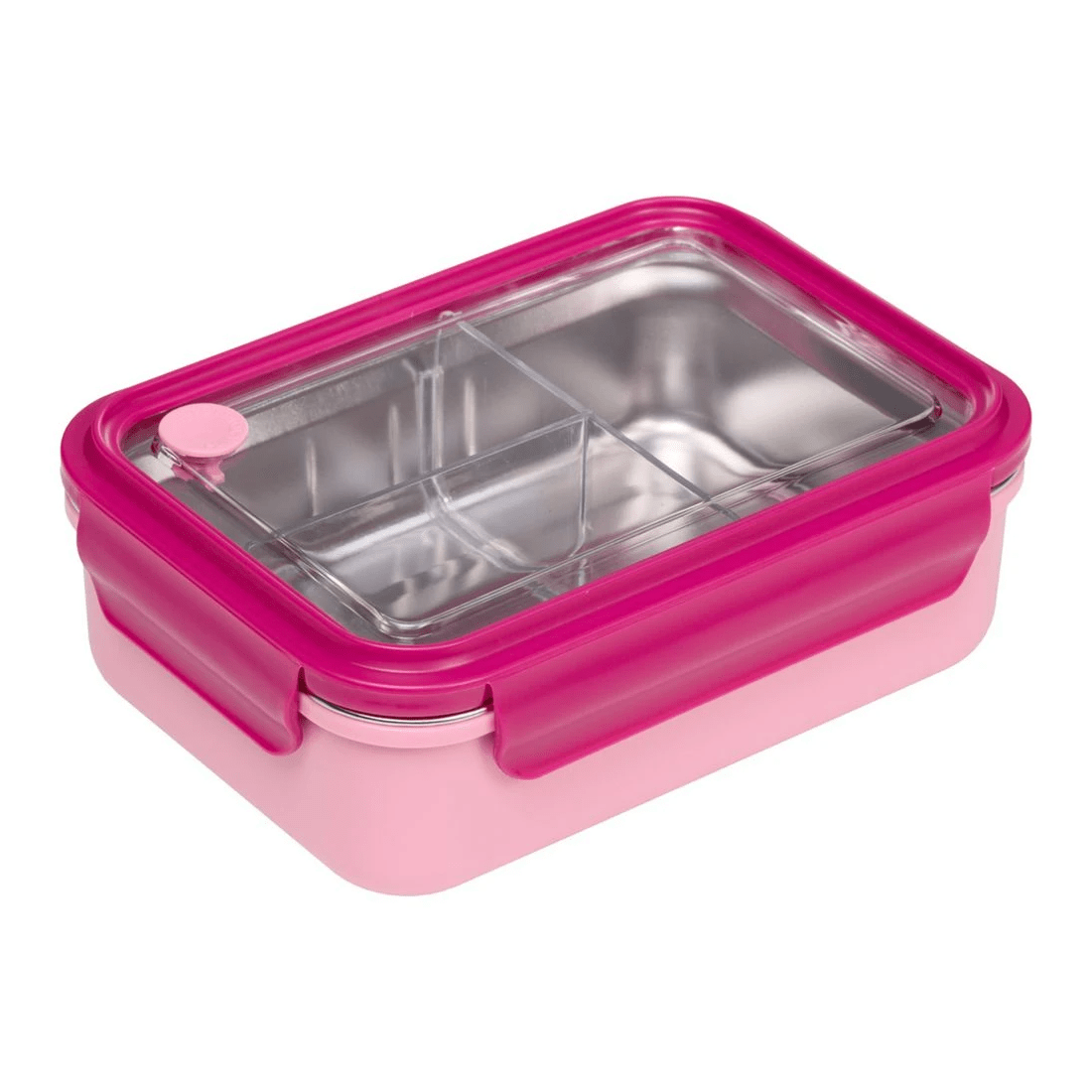 2 Studymate Stainless Steel Bento Box Pink, 2 of 5