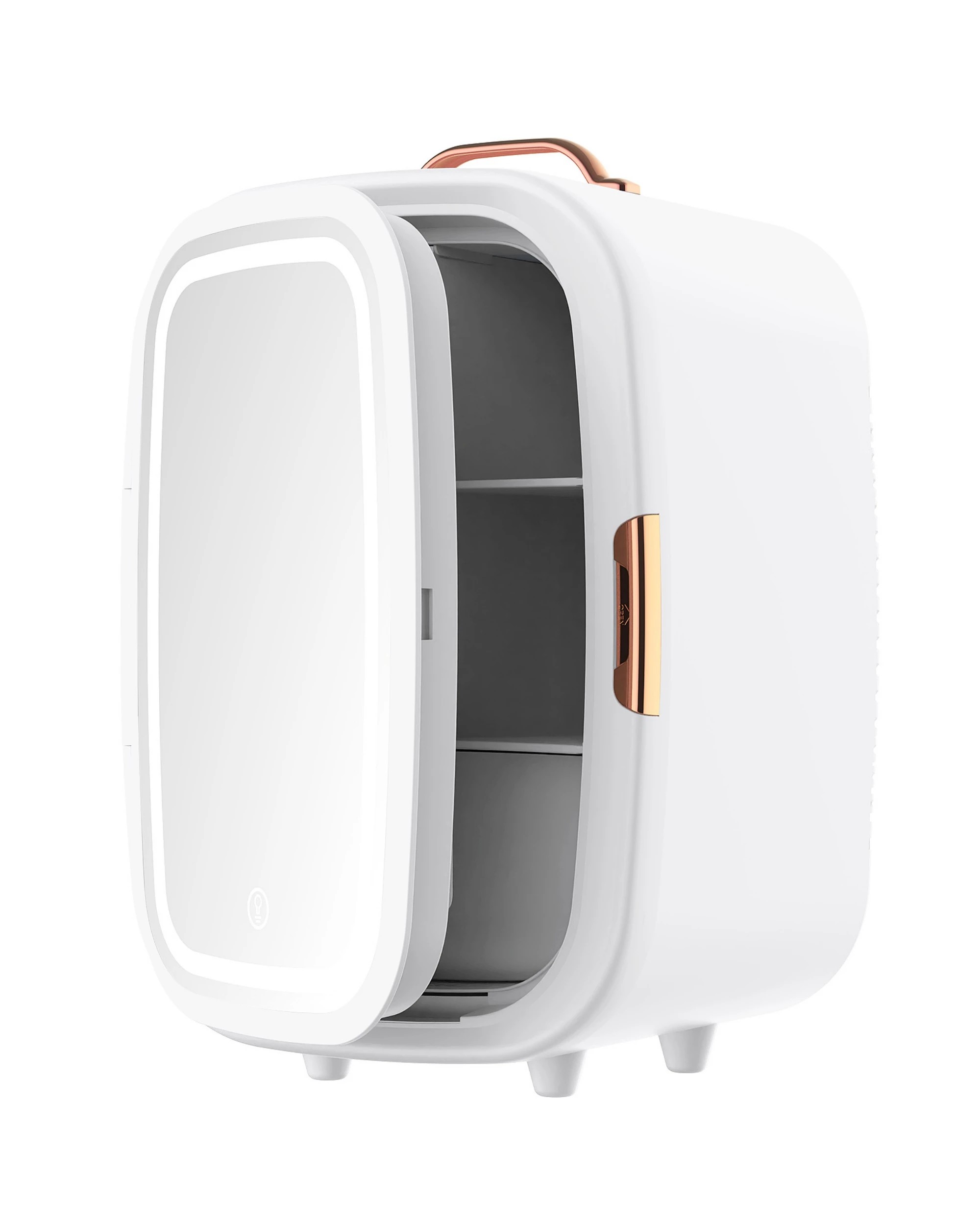 4 Advwin 15L Mini Makeup Fridge - White, 4 of 6