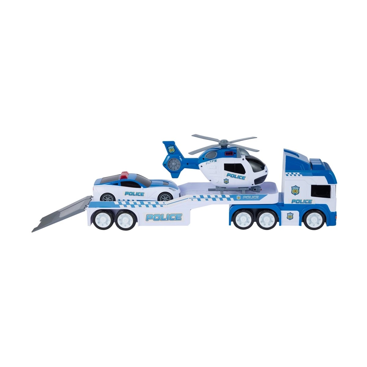 2 Lights & Sounds Police Transporter Set, 2 of 10