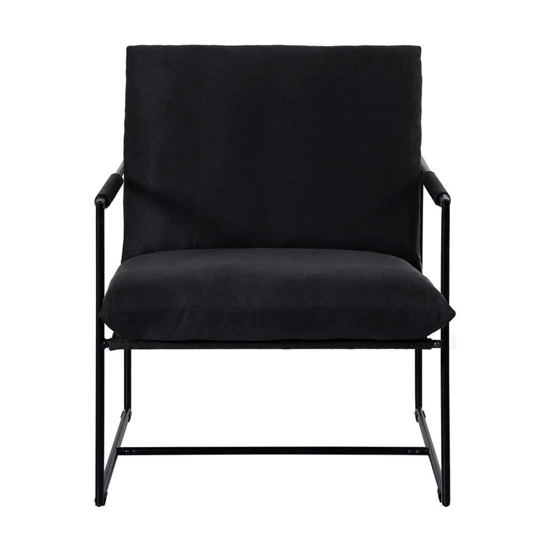 3 Artiss Armchair Lounge Chair Sling - Black, 3 of 7