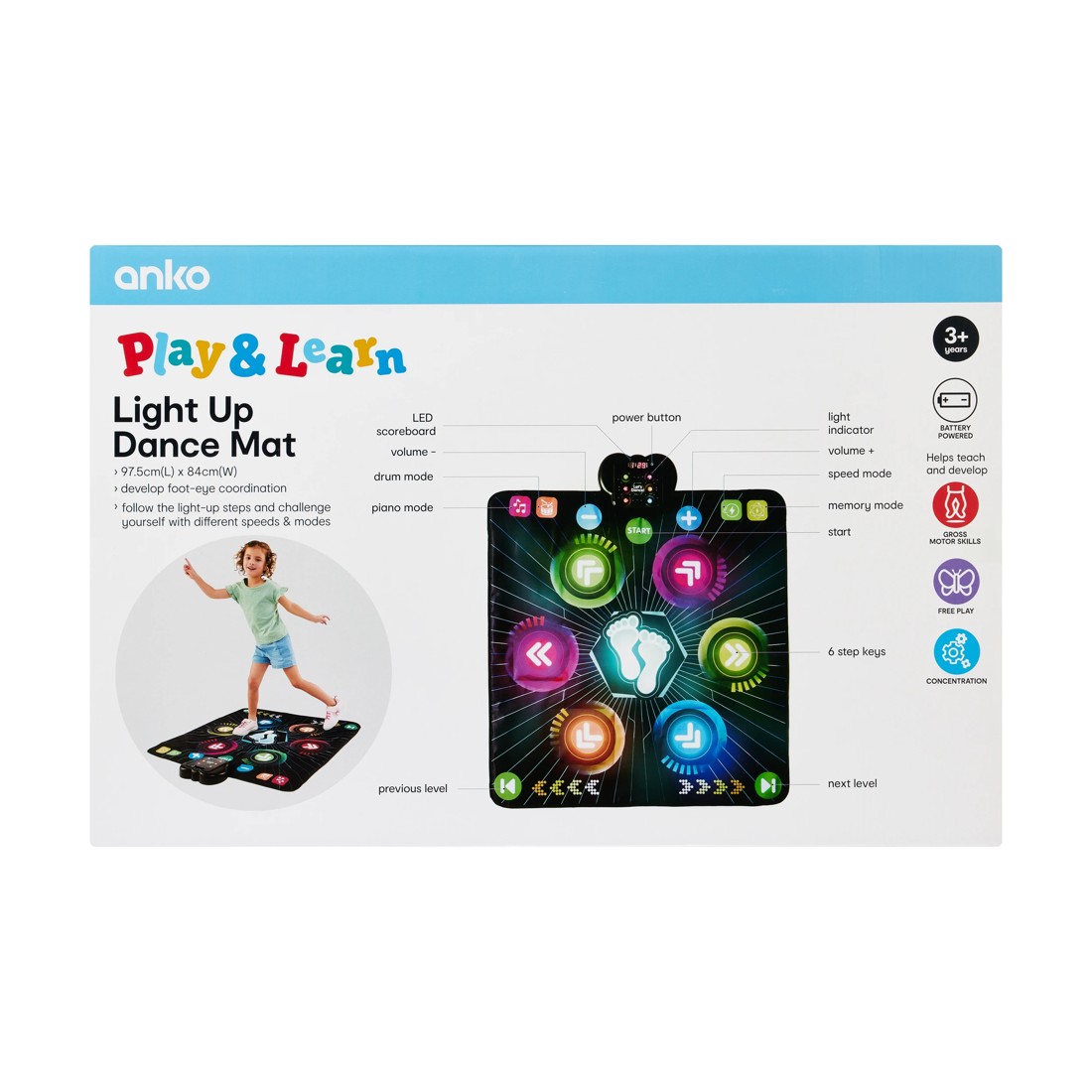 10 Light Up Dance Mat, 10 of 10