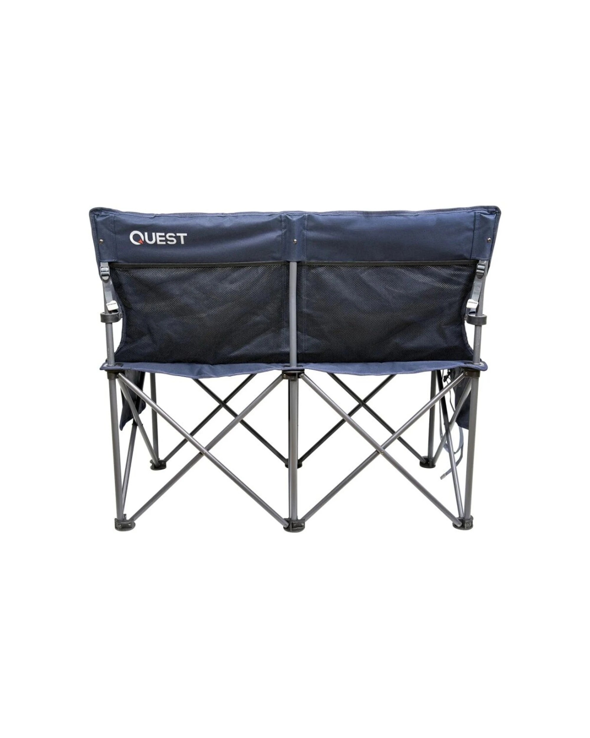 4 Quest Outdoors Castaway 2 Seater Outdoor Sofa Padded Ripstop Polyester, 4 of 6