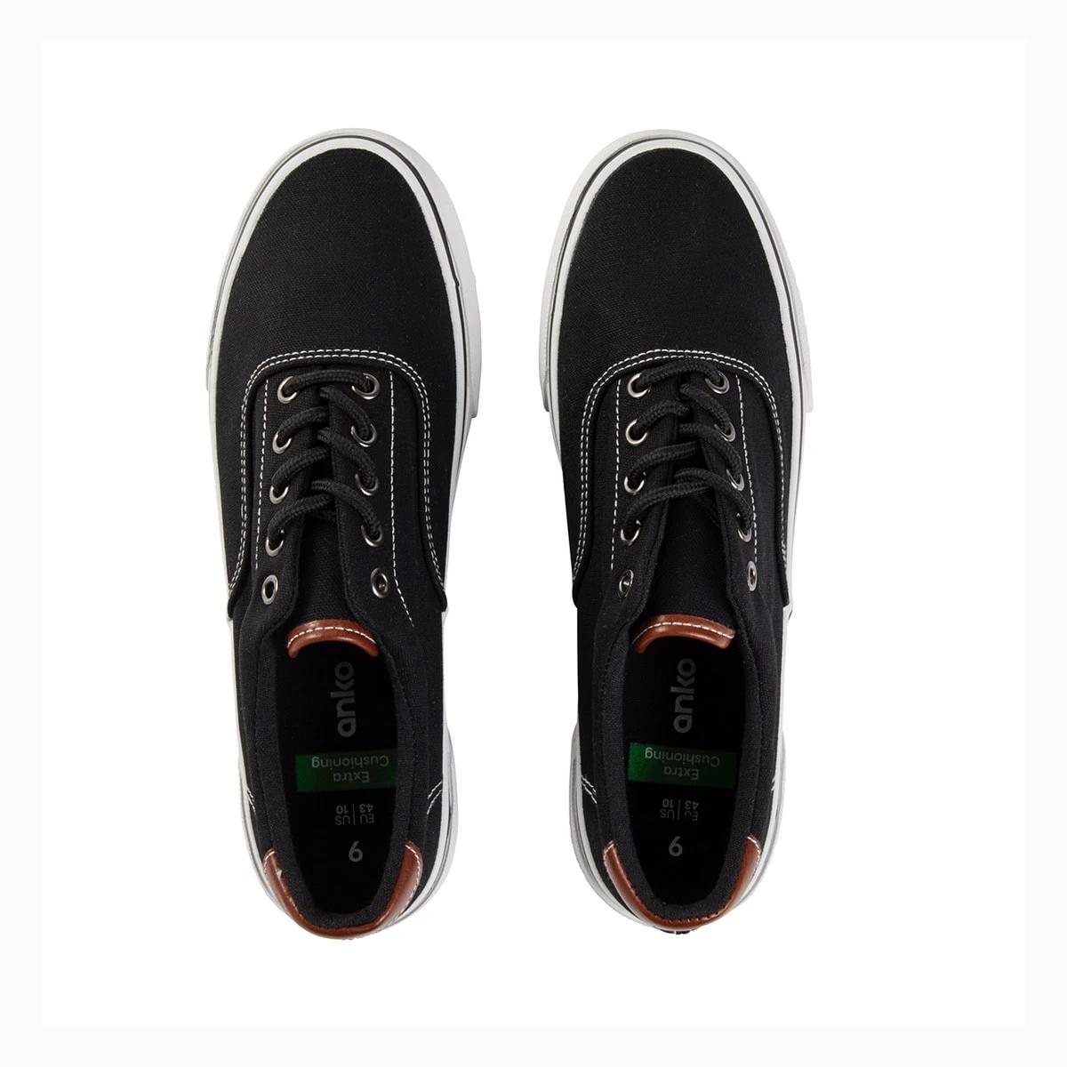 2 Casual Canvas Shoes Black, 2 of 6