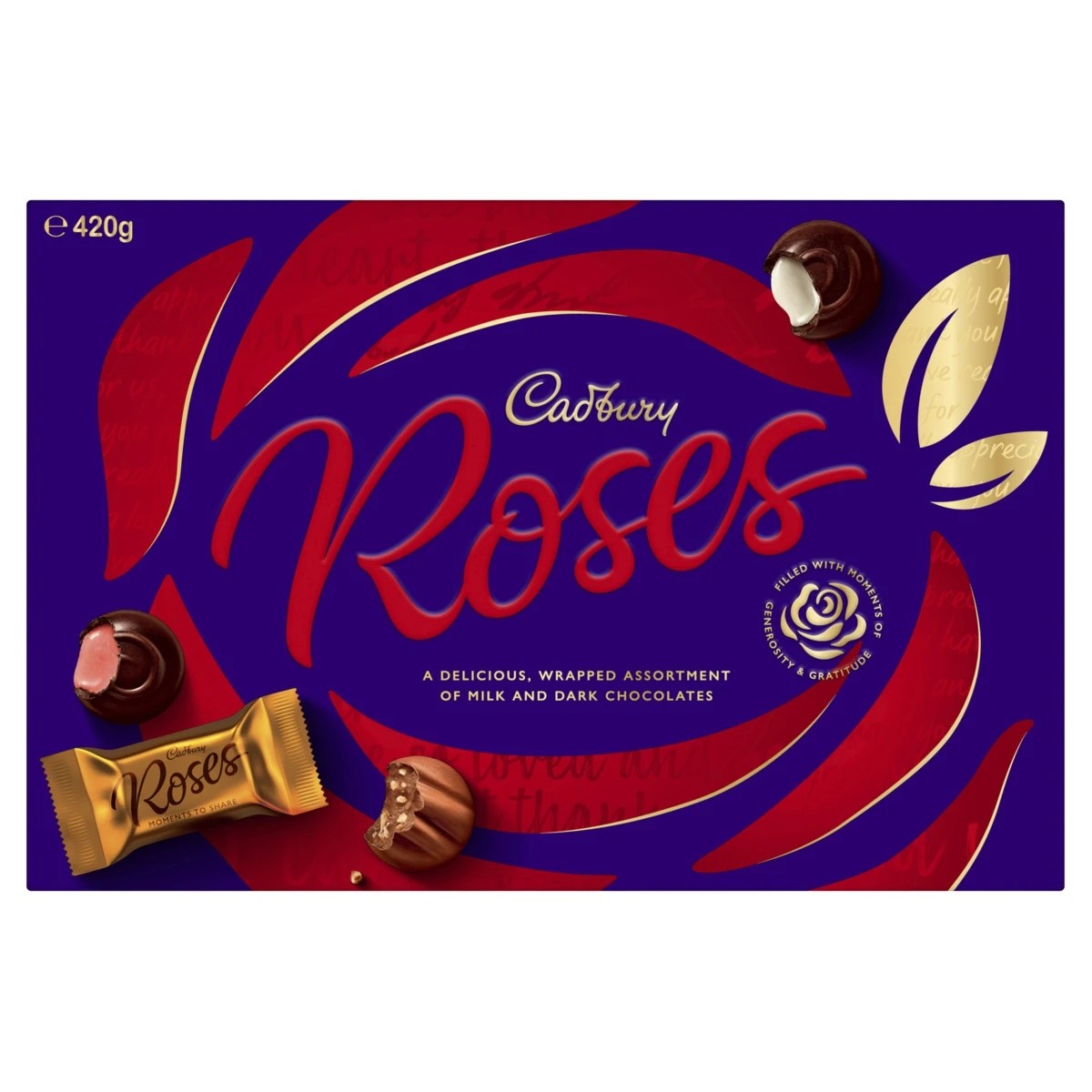 2 Cadbury Roses 420g, 2 of 5