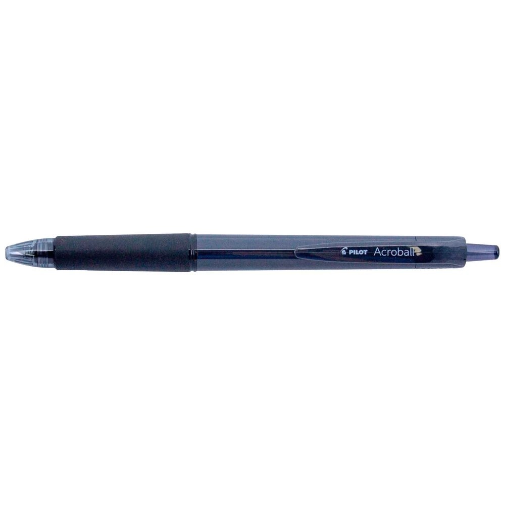 2 PILOT Acroball Ballpoint Pen 0.7mm Black, 2 of 5
