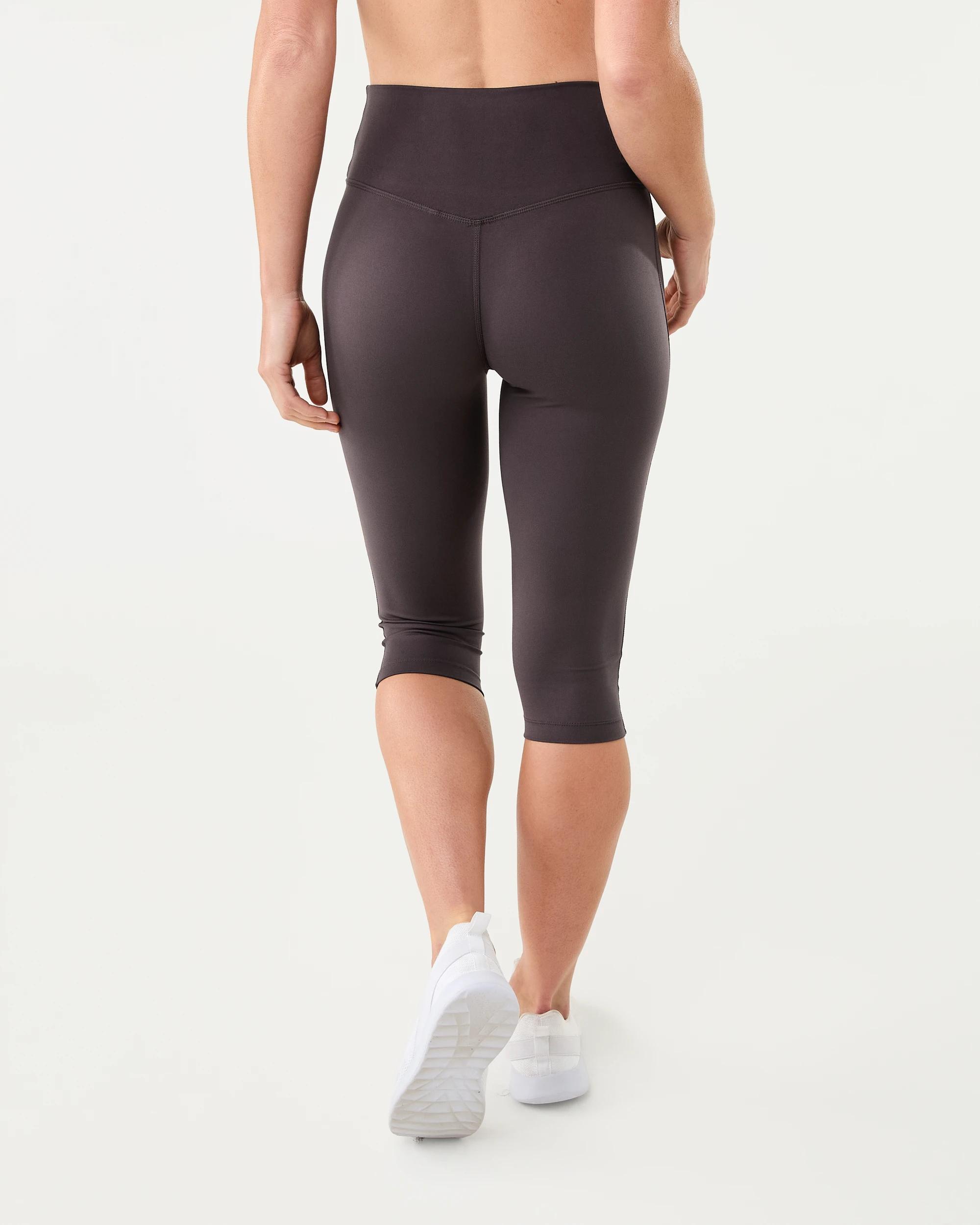 3 Active Womens Ultrasoft Capri Espresso, 3 of 4