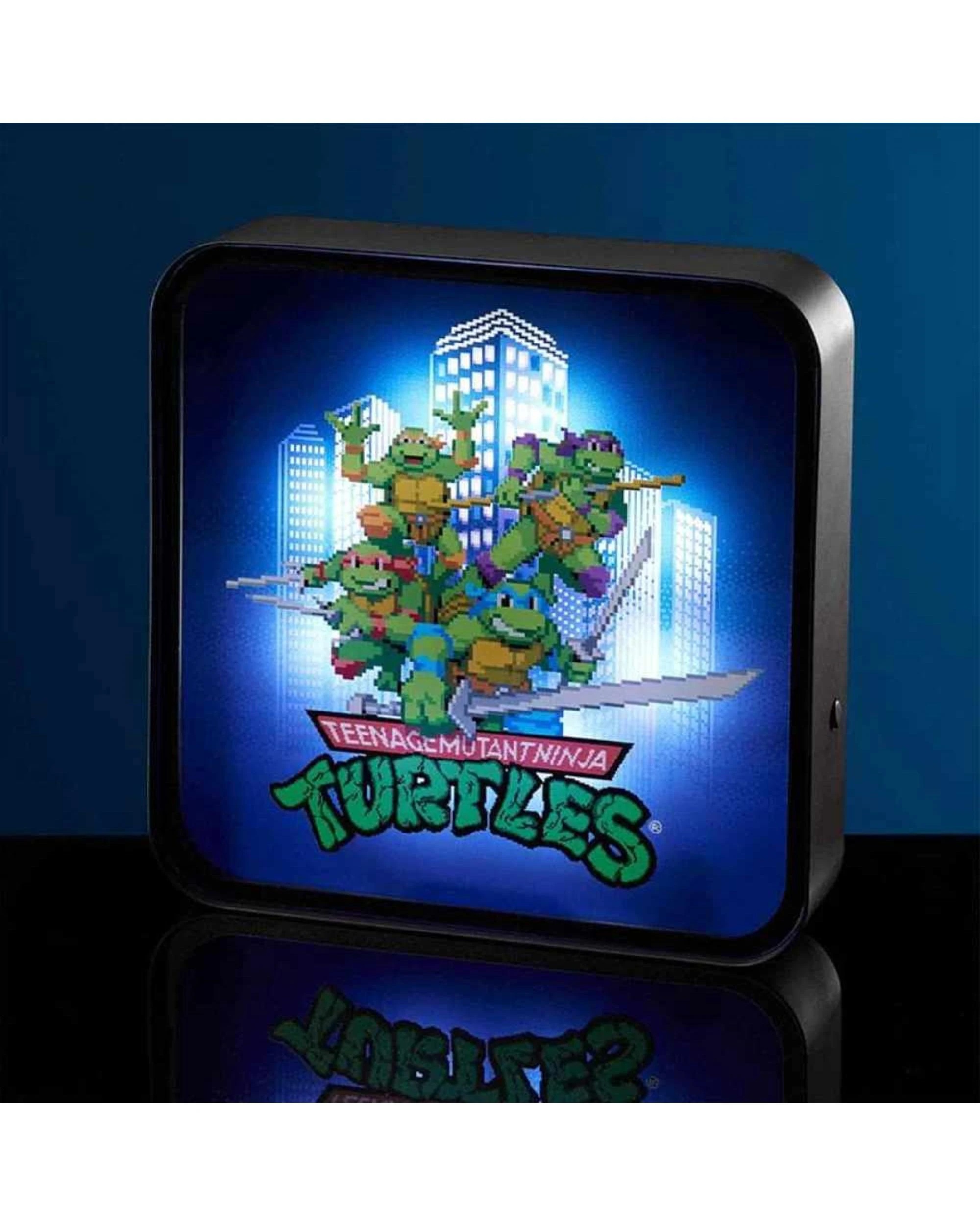 2 Numskull Teenage Mutant Ninja Turtles Perspex Lamp, 2 of 3