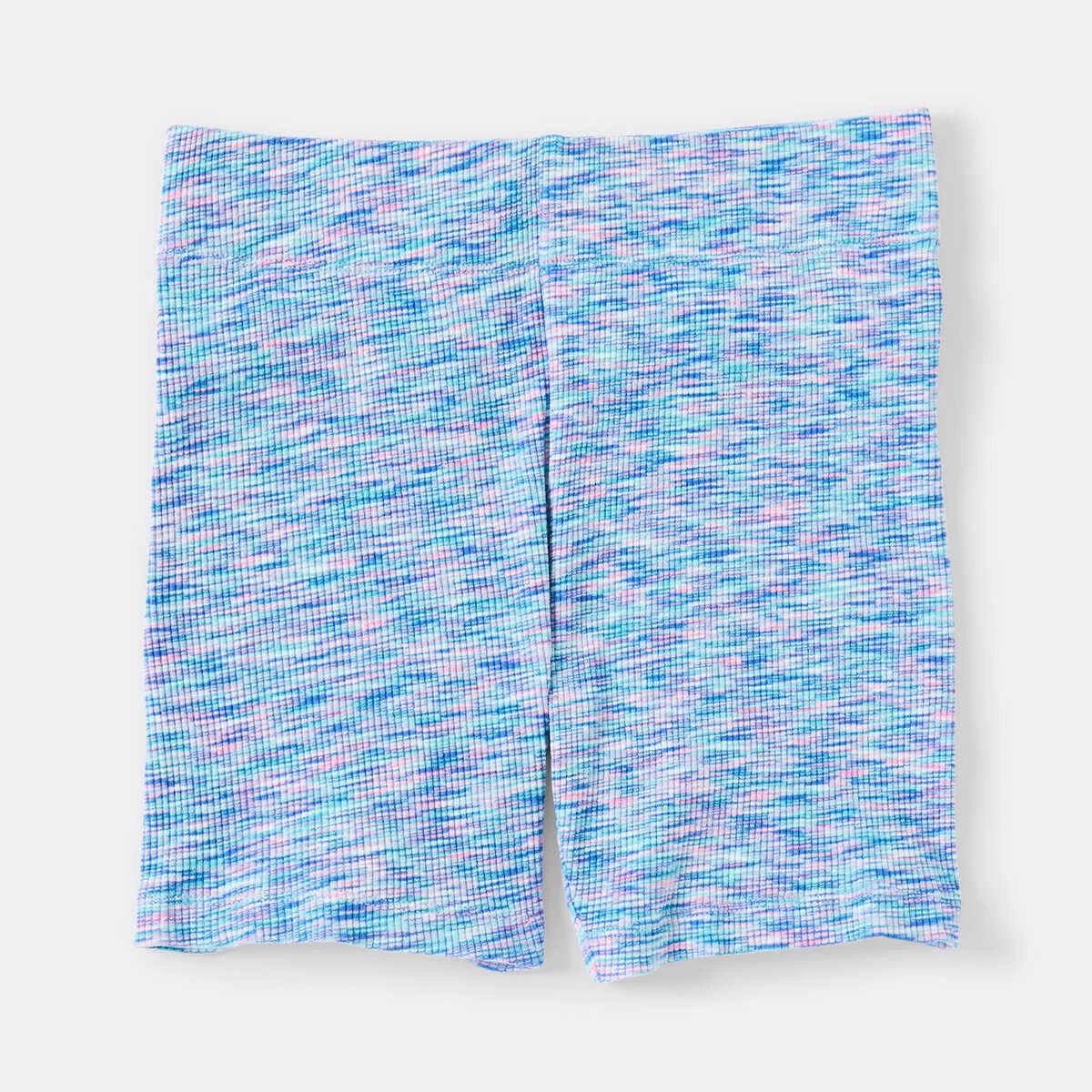 7 Rib Bike Shorts Blu Sp Dye, 7 of 8