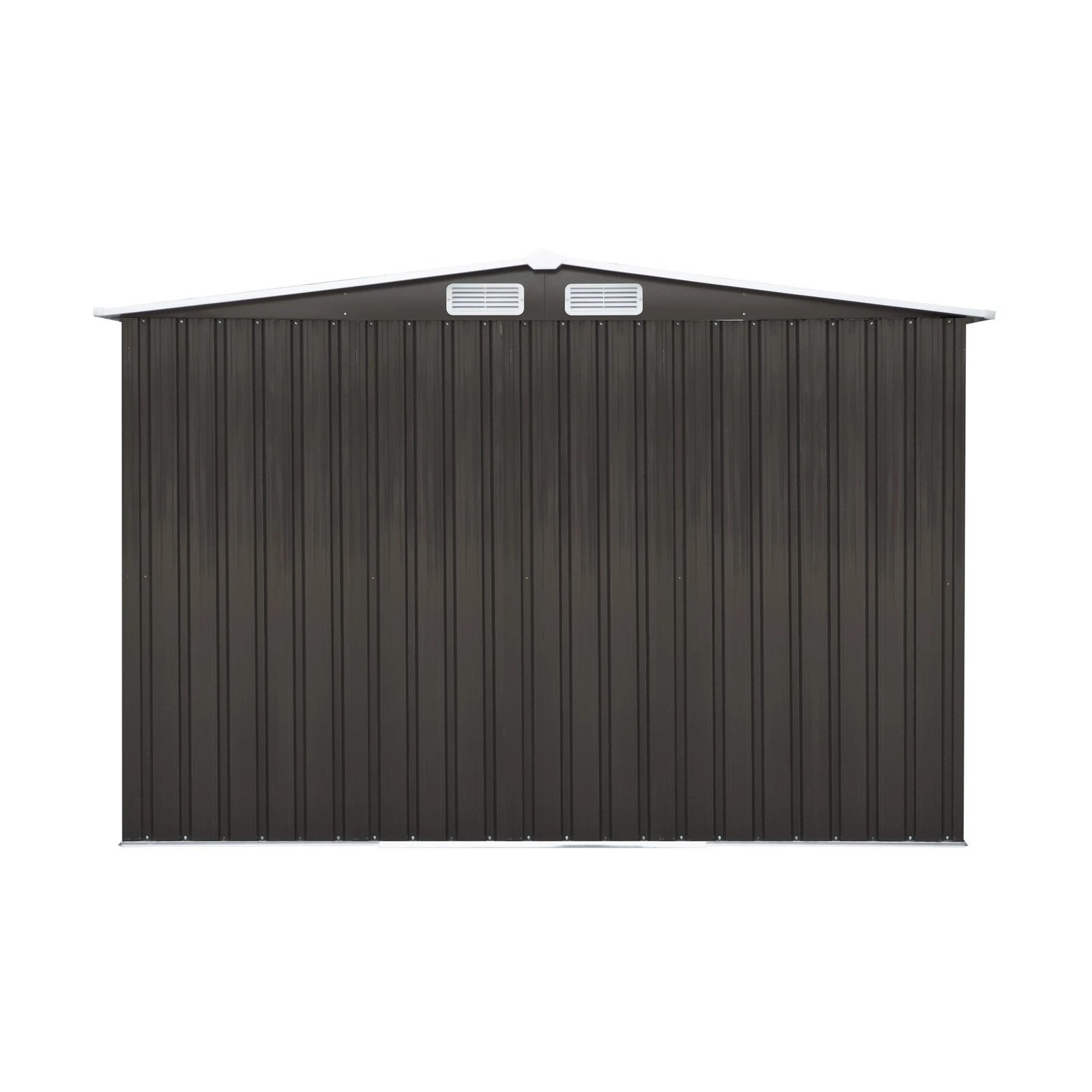 8 Livsip Garden Shed Outdoor Storage Sheds 2.57x2.05M Workshop Cabin Metal Base - Grey, 8 of 8