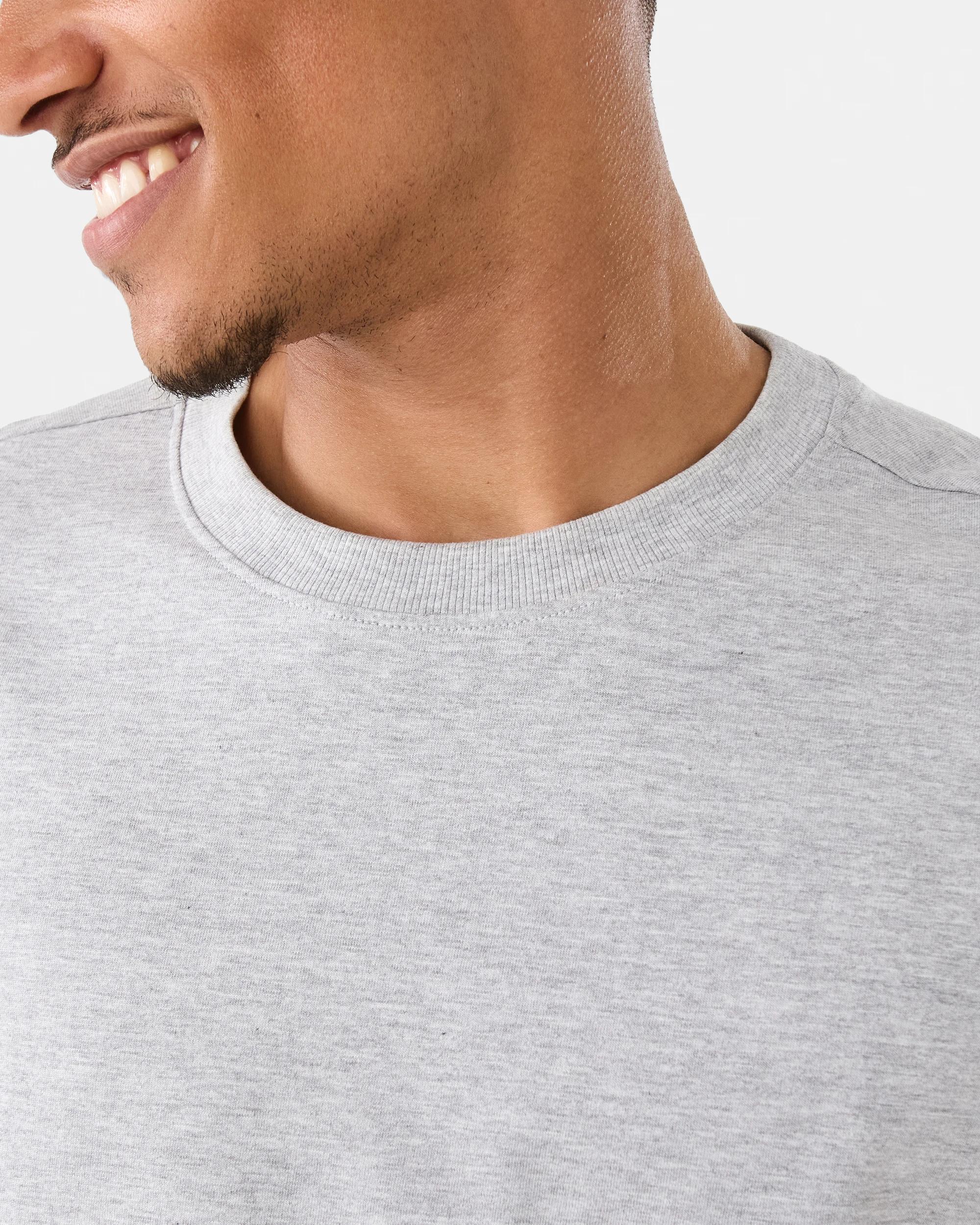 6 Boxy Core T-Shirt Grey Marle, 6 of 6