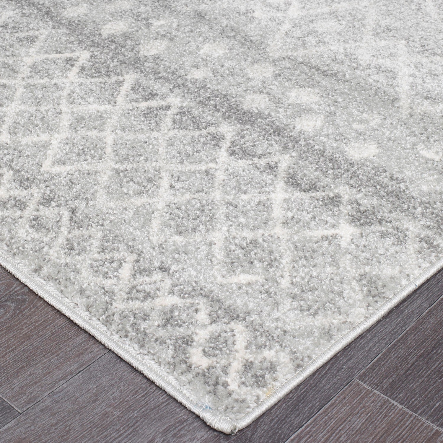 3 Common Ground Rugs Bluebay 453 290x200cm - Large Floor Rug - Silver, 3 of 6