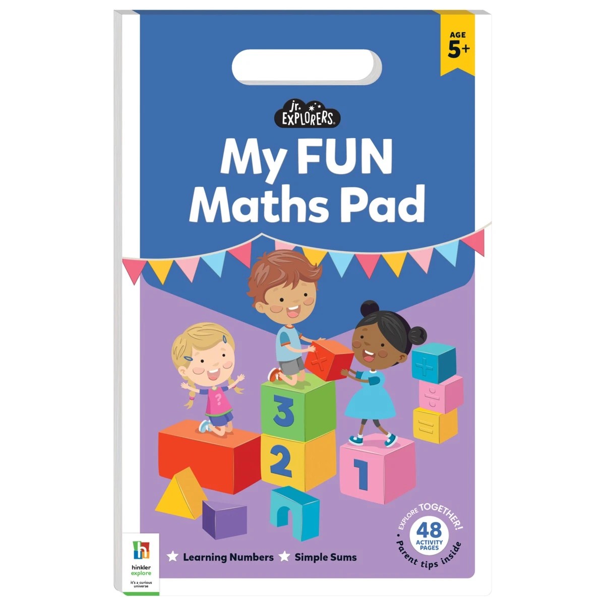 1 Junior Explorers: My Fun Maths Pad - Book, 1 of 4