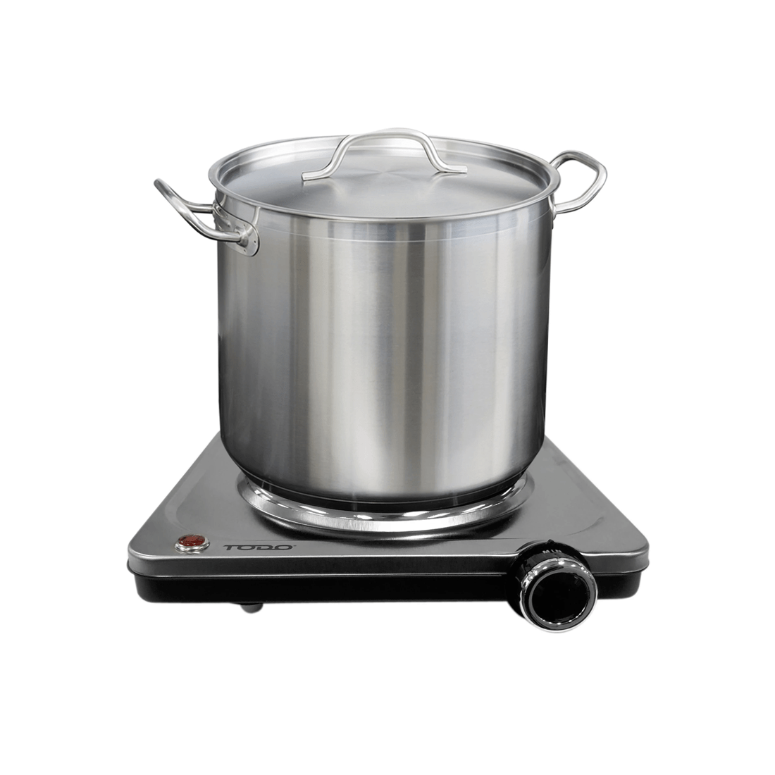 6 TODO 1500W Portable Hotplate Electric Cooktop Single Stainless Steel, 6 of 6