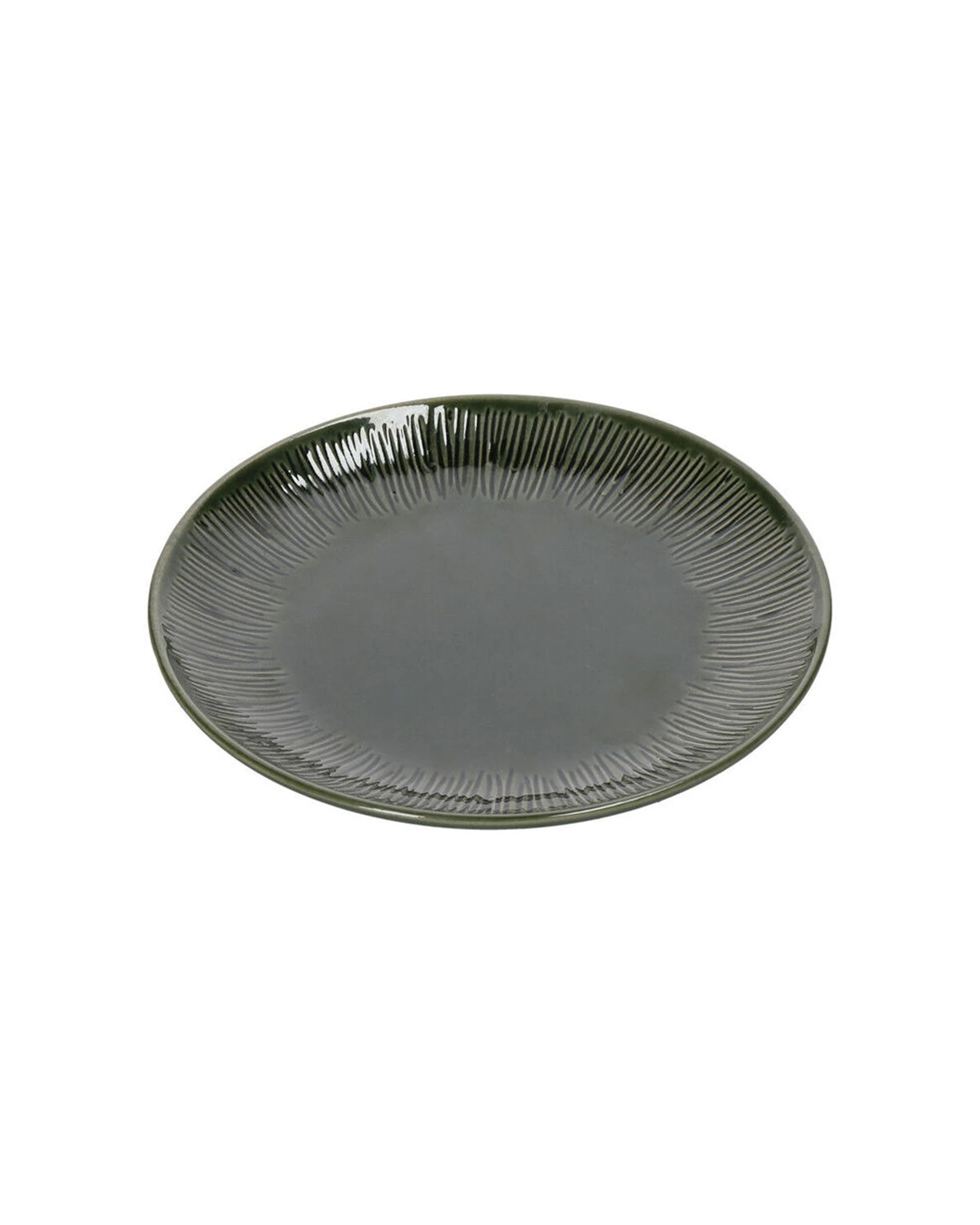 4 Mikasa 4pc Stoneware Dinner Plate Set 21.5cm - Green, 4 of 7