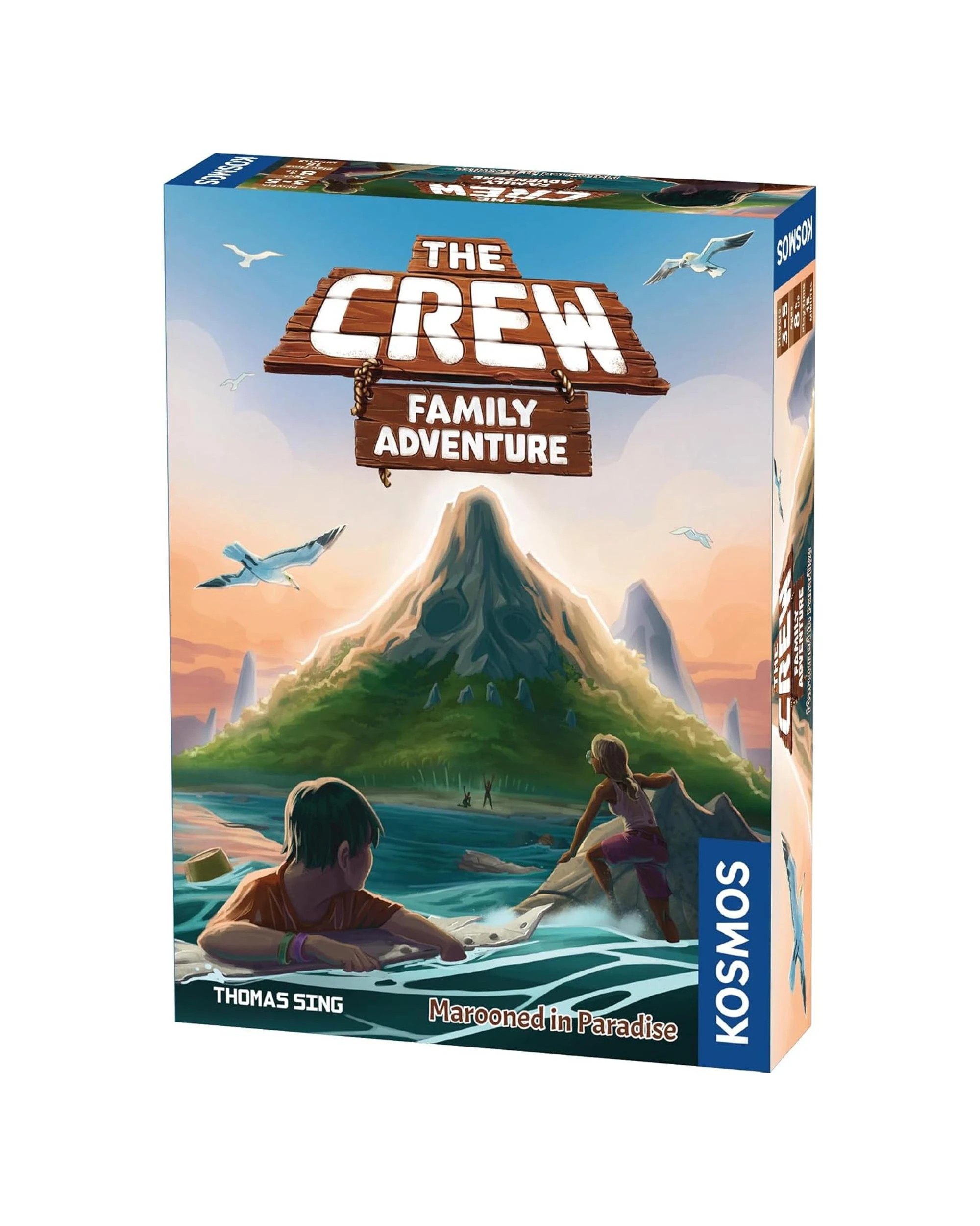 1 The Crew Family Adventure Marooned in Paradise Card Game, 1 of 4
