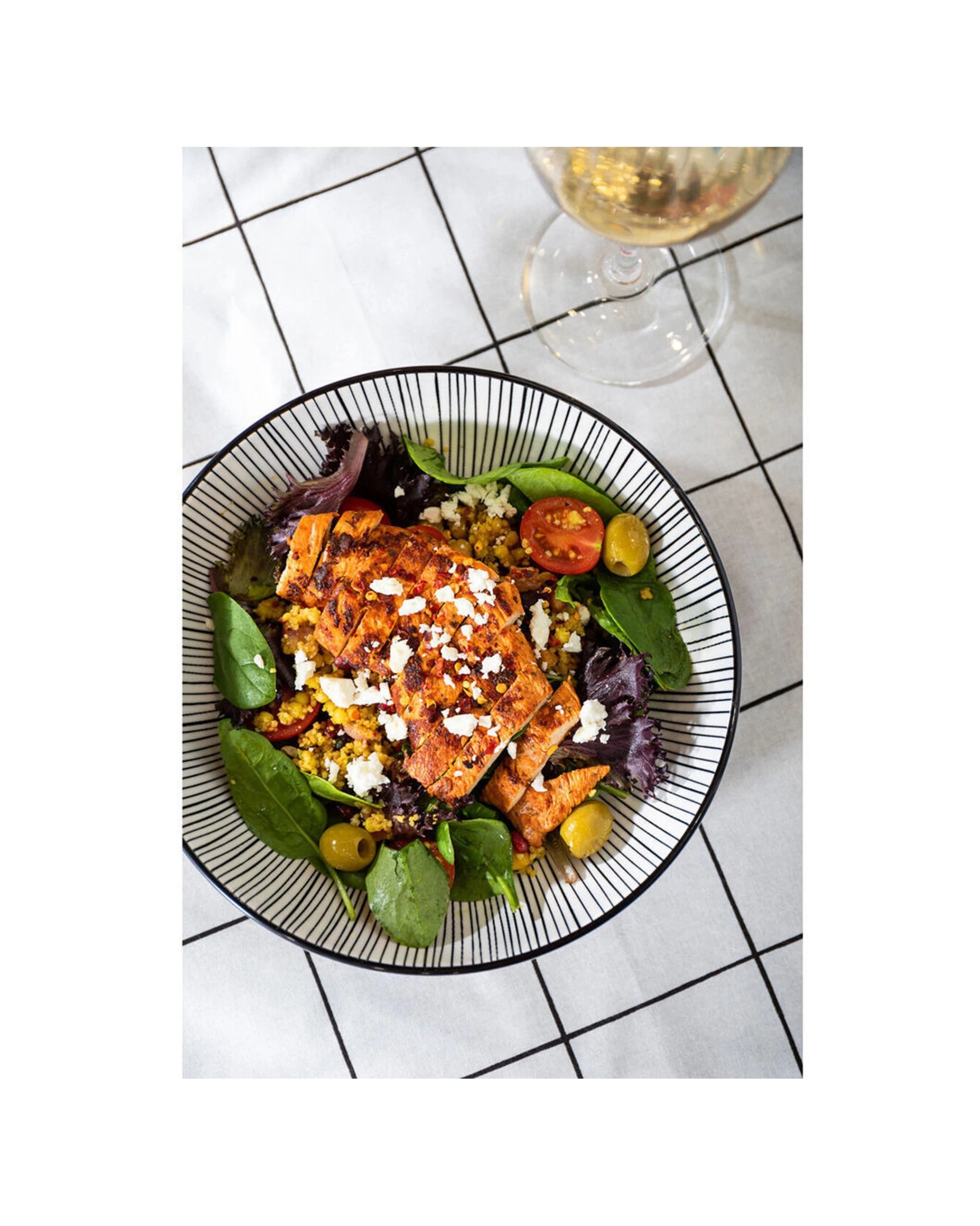 6 Mikasa 4PK Stripe Ceramic Bowl Round Dinnerware Stoneware 21cm - Black, 6 of 7