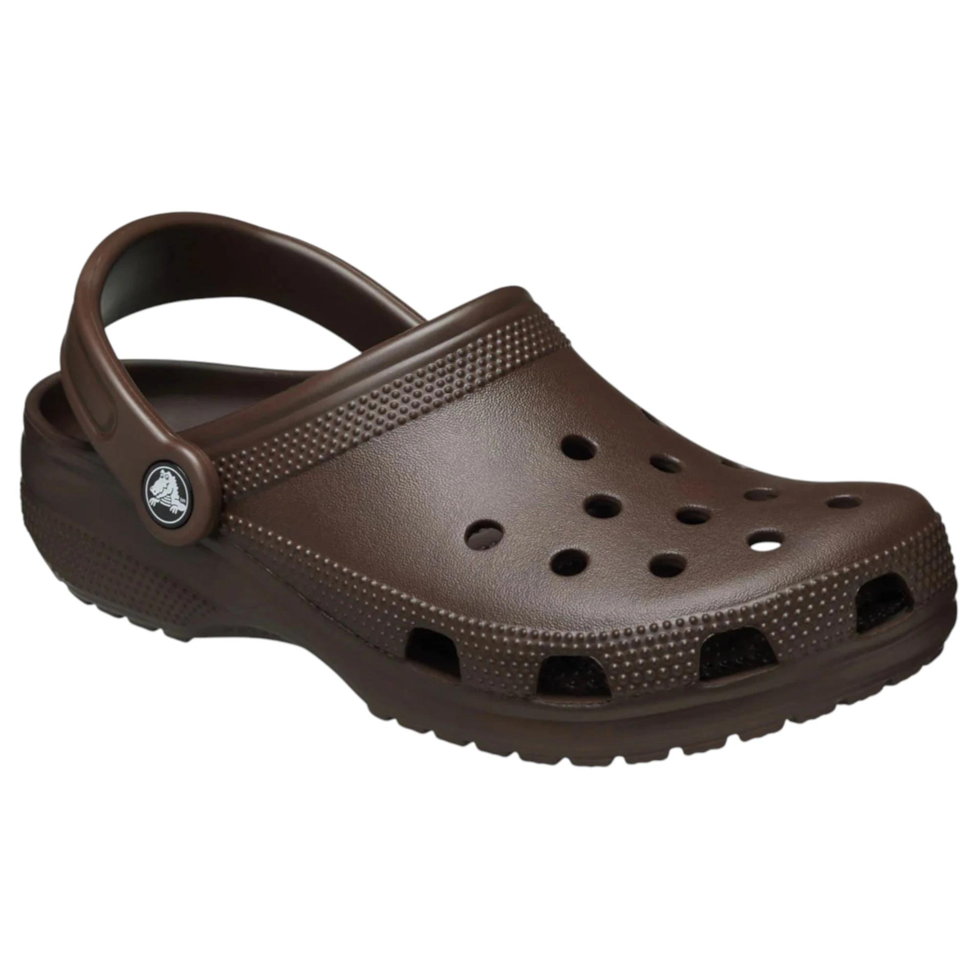 2 Crocs Unisex Classic Clog Sandals COFFEE, 2 of 6
